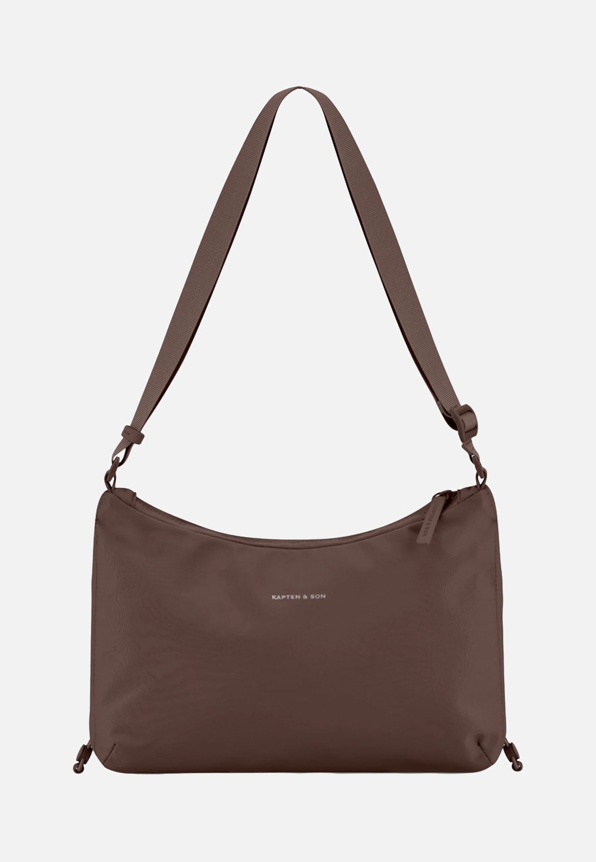 Kapten & Son Skara Small Chocolate Brown Bolso bandolera