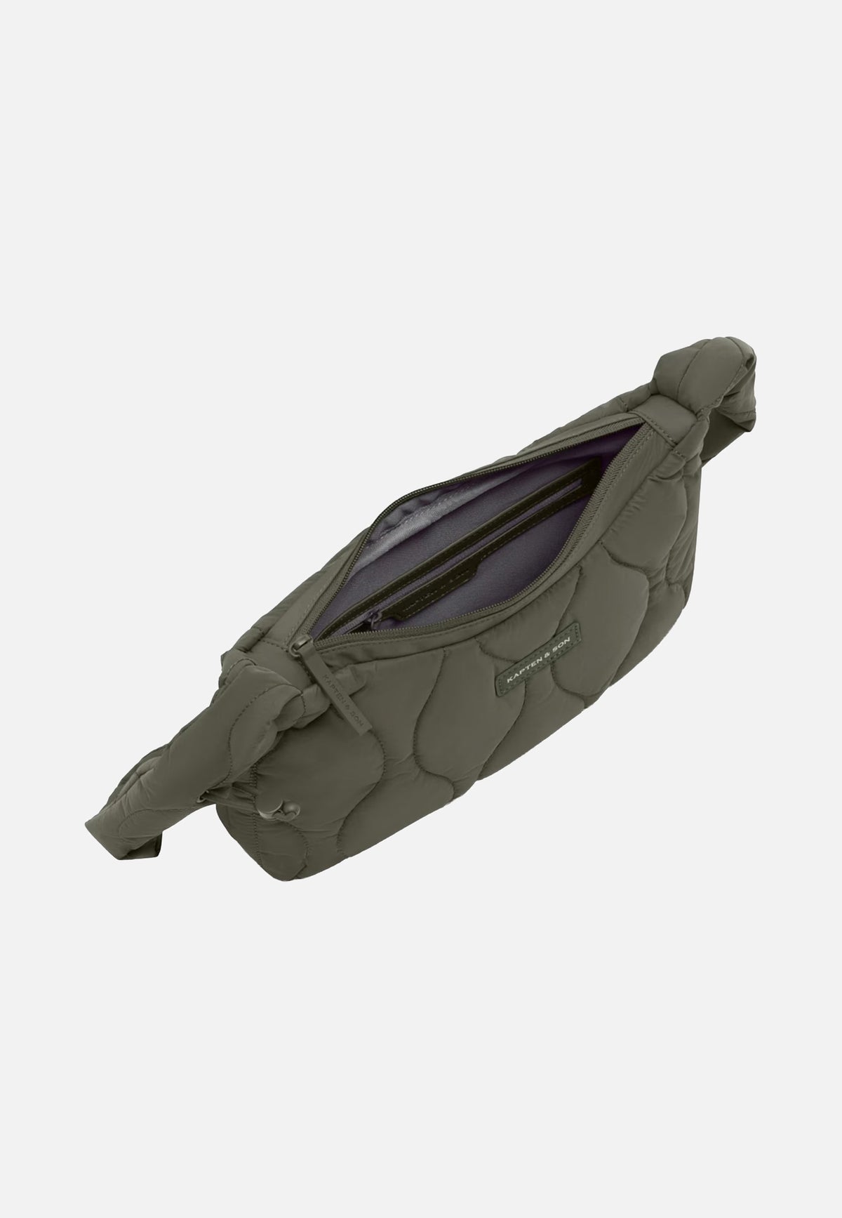 Kapten & Son Skara Small Quilted Khaki Borsa a tracolla