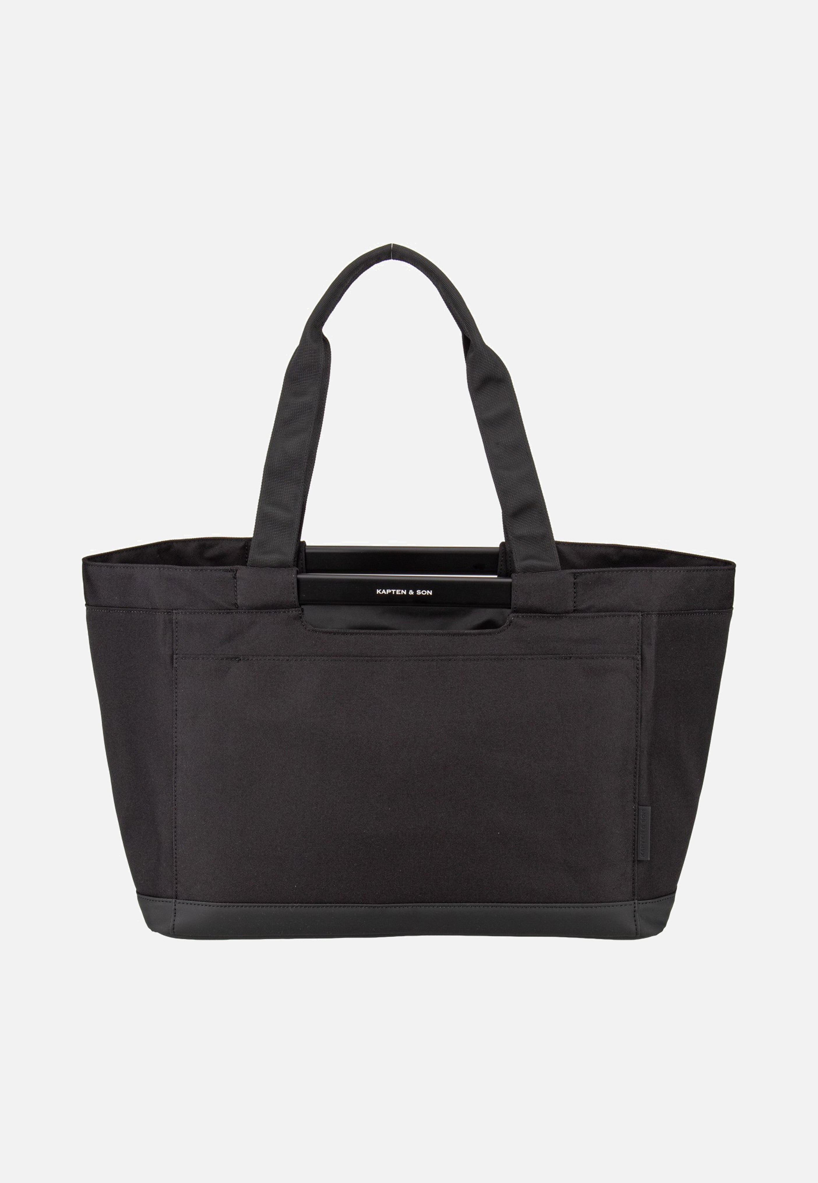 Kapten & Son Vaasa Shopping Basket All Black Shopping Basket