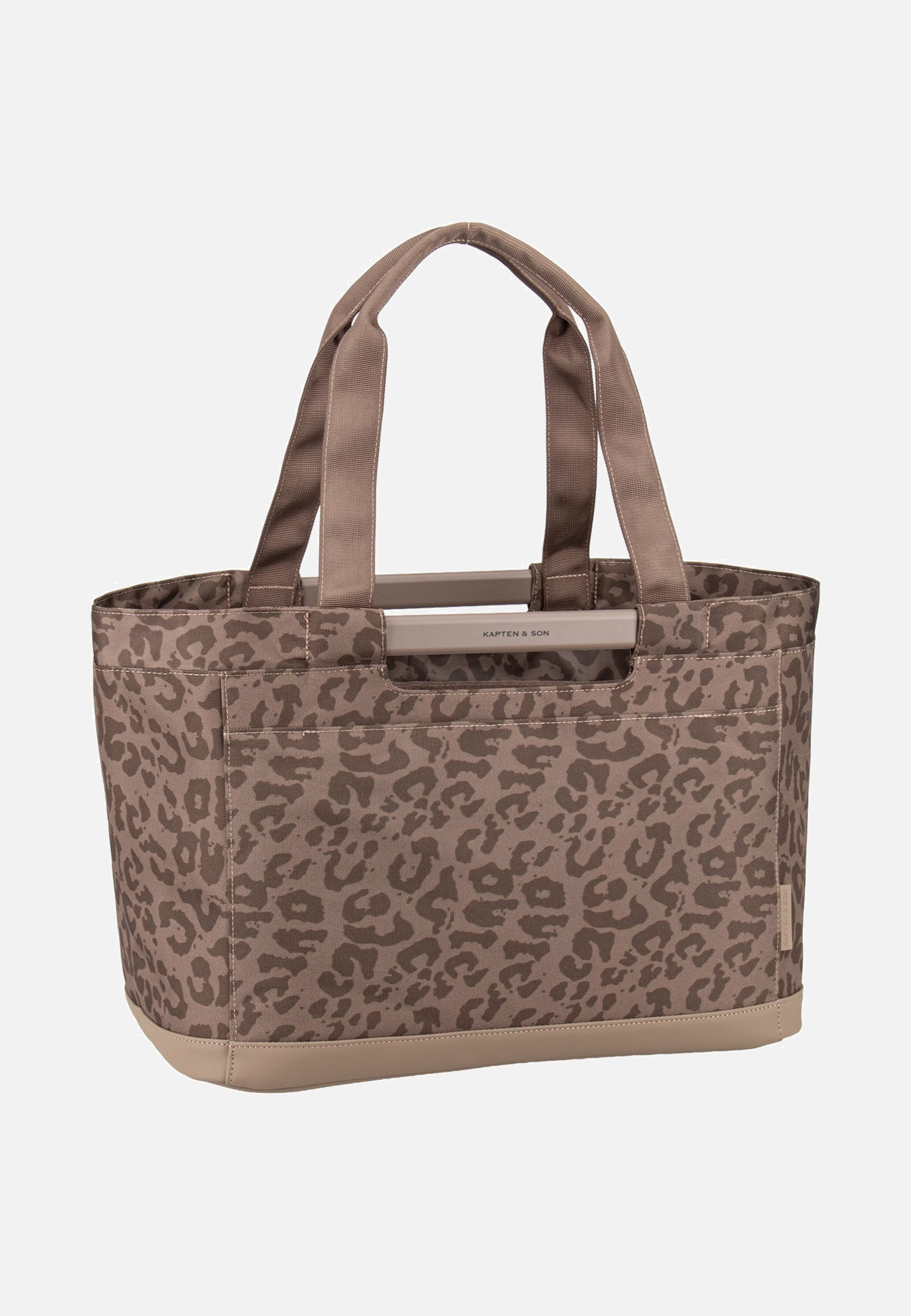 Kapten & Son Vaasa Shopping Basket Leo dark brown Shopping Basket
