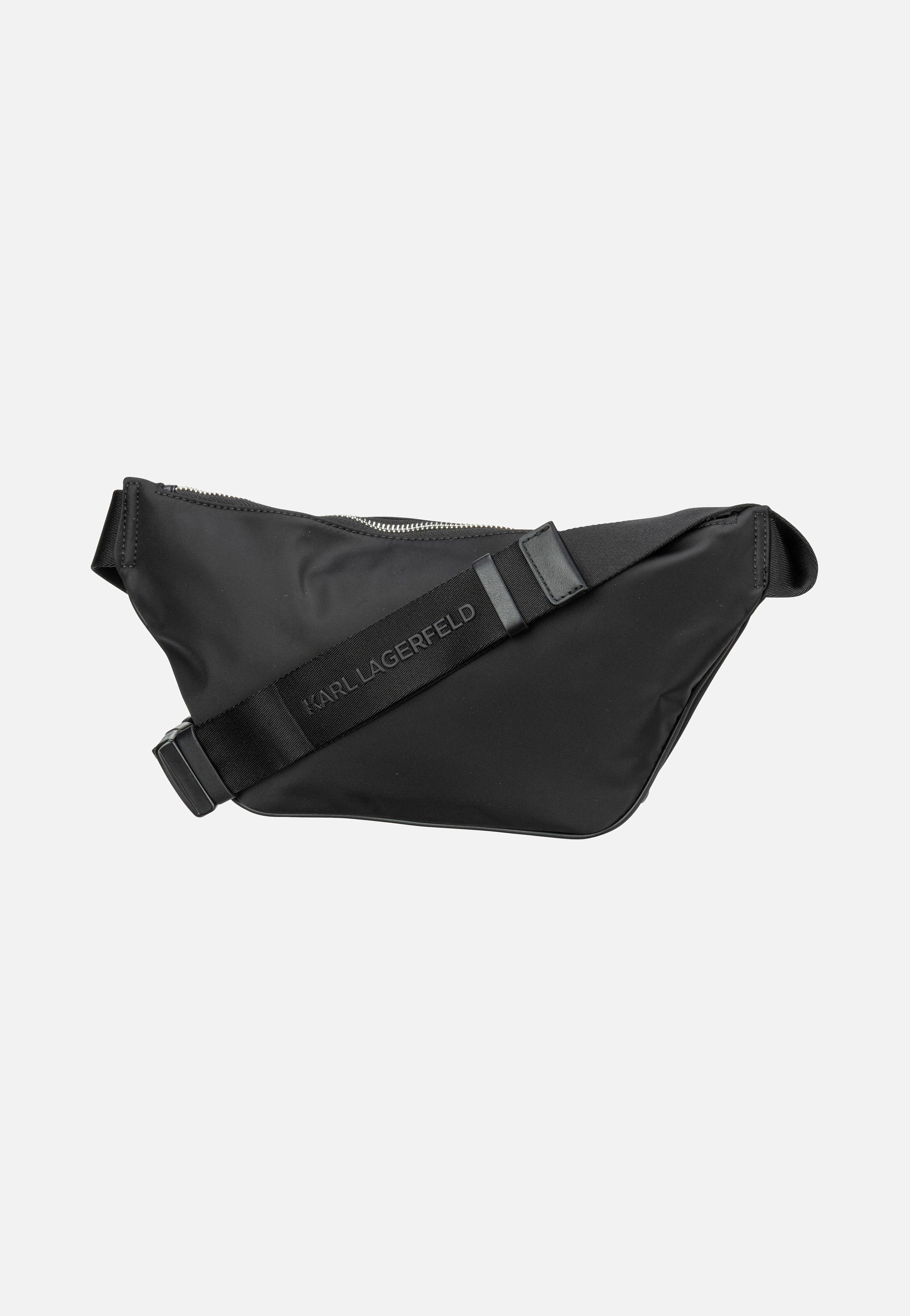 Karl Lagerfeld - K/Ikonik 2.0 Nylon Bumbag Black - Fanny Pack | Neutral-Image