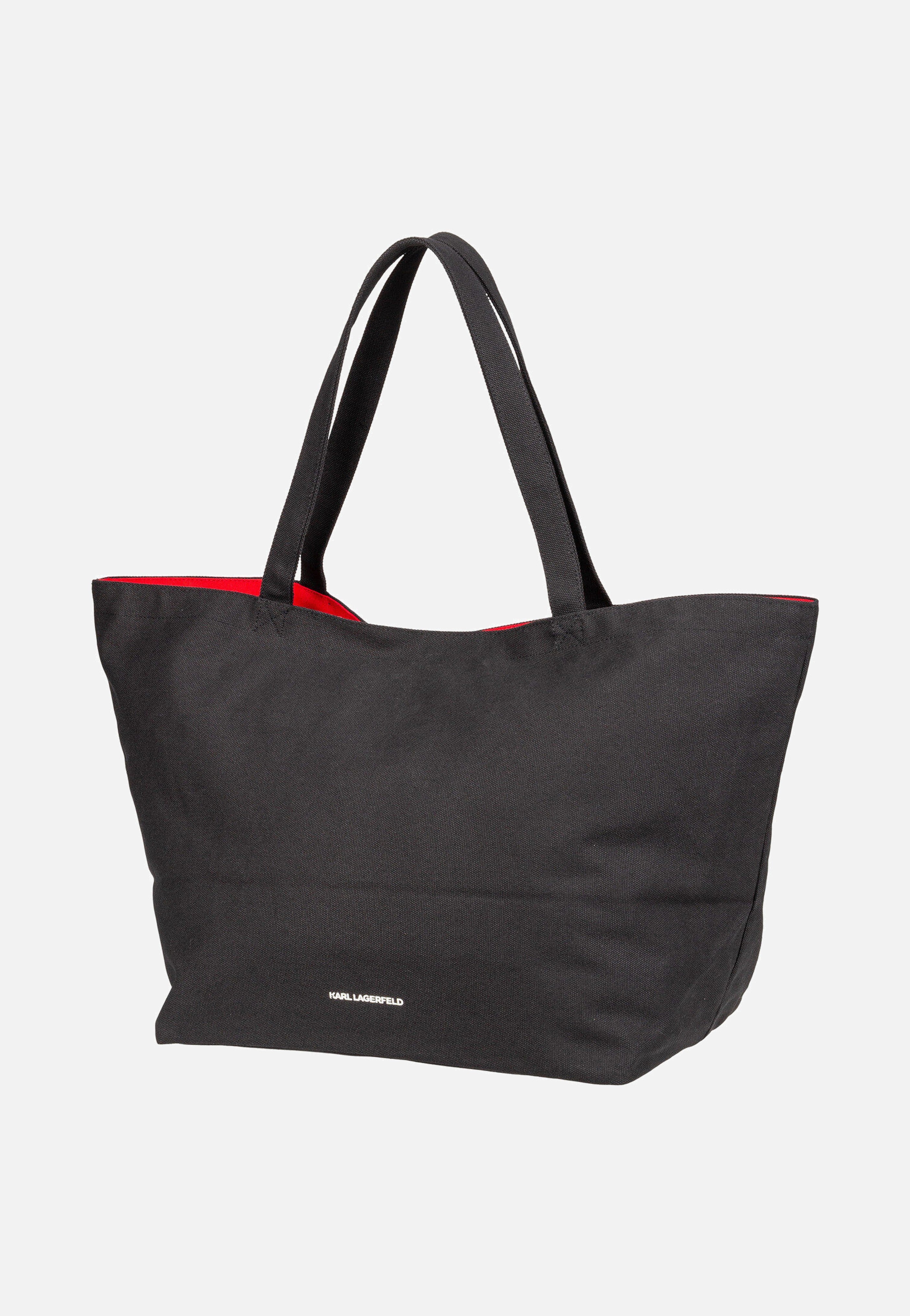 Karl Lagerfeld - K/RSG Canvas 50006 Black - Shopper | Women-Image