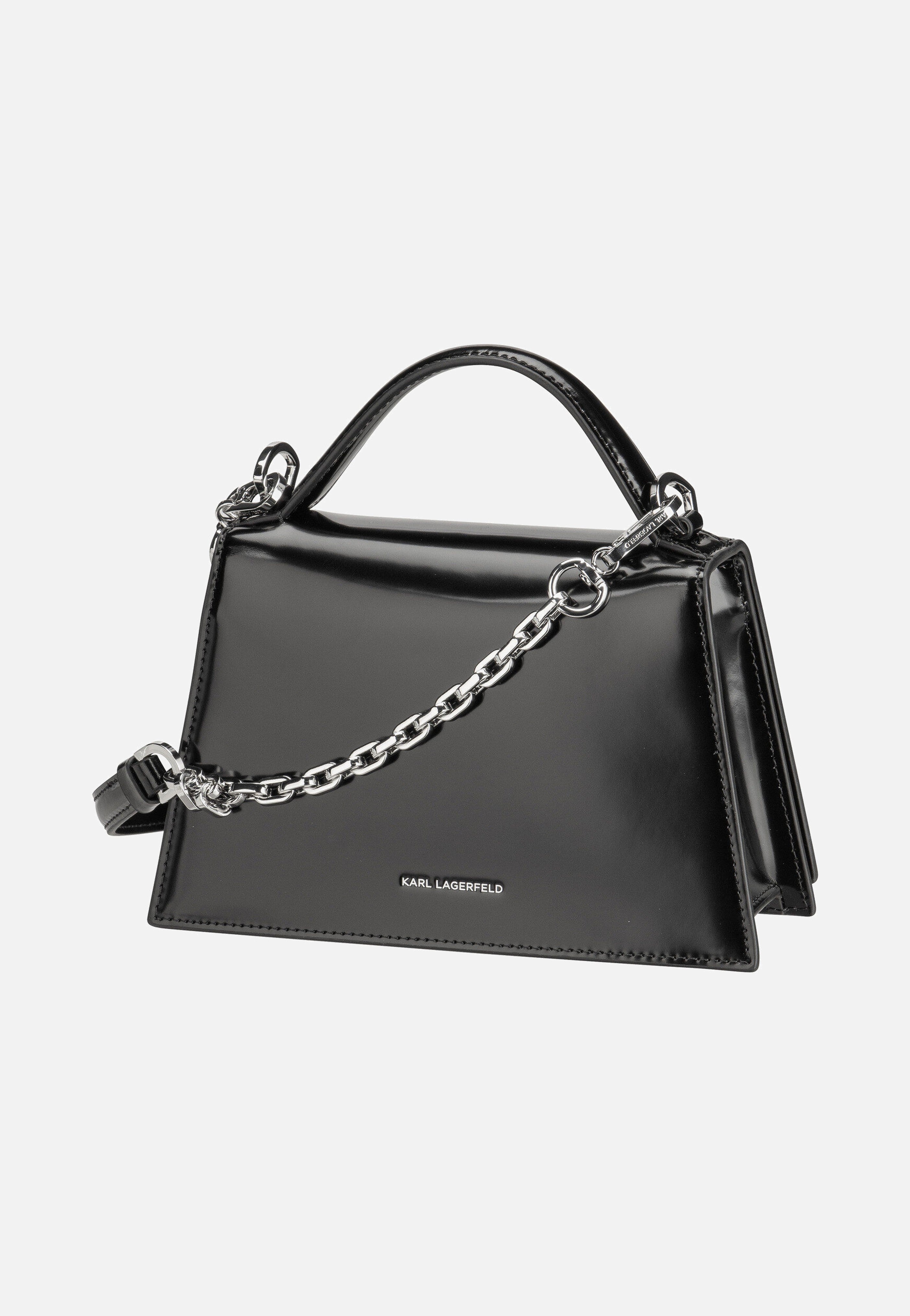 Karl Lagerfeld - K/Signature 2.0 SM CB Studs Black - Handle Bag | Women-Image