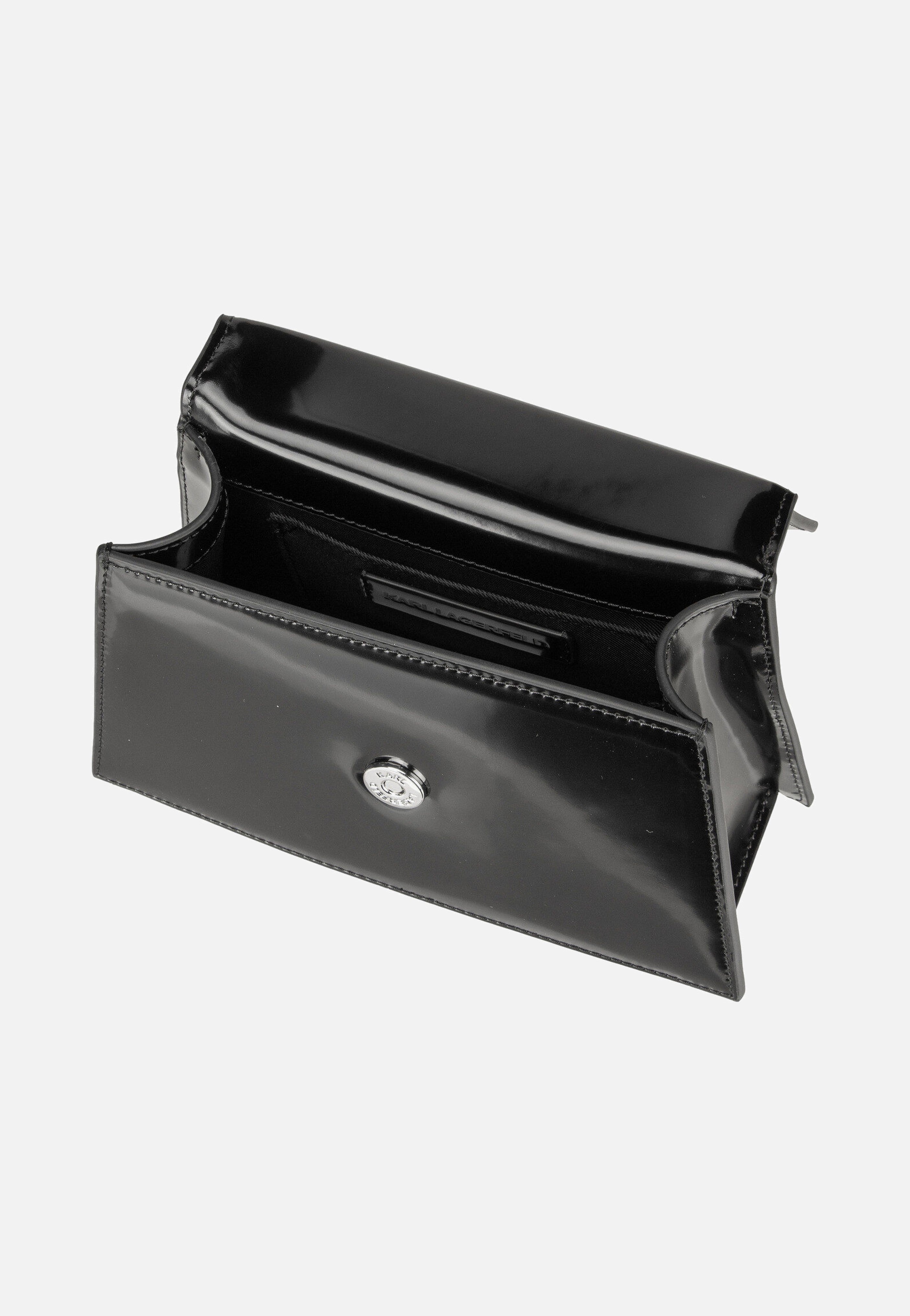 Karl Lagerfeld K/Signature 2.0 SM CB Studs Black Handle Bag