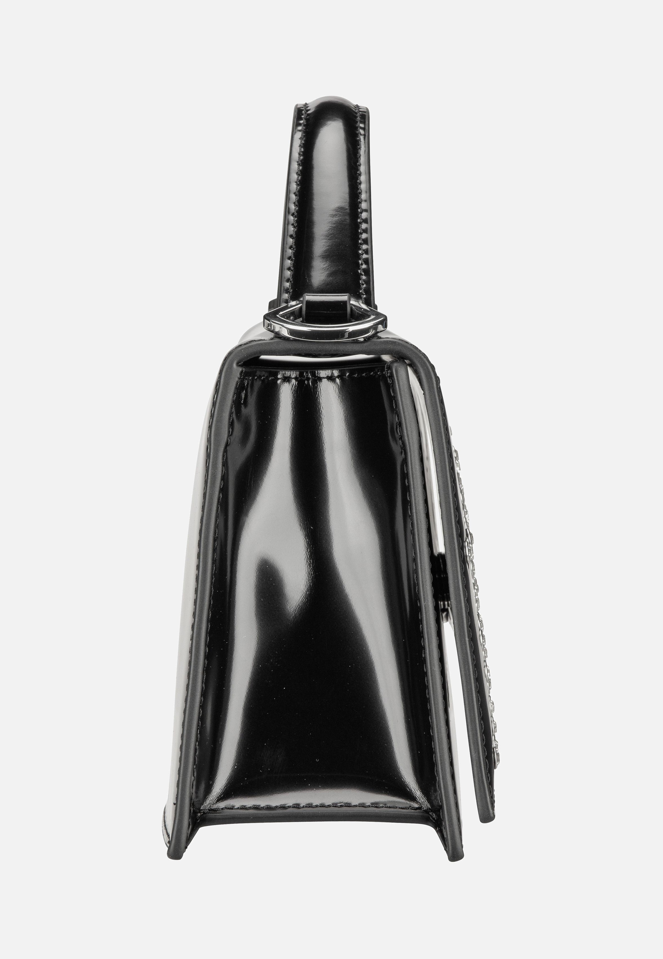 Karl Lagerfeld K/Signature 2.0 SM CB Studs Black Handle Bag