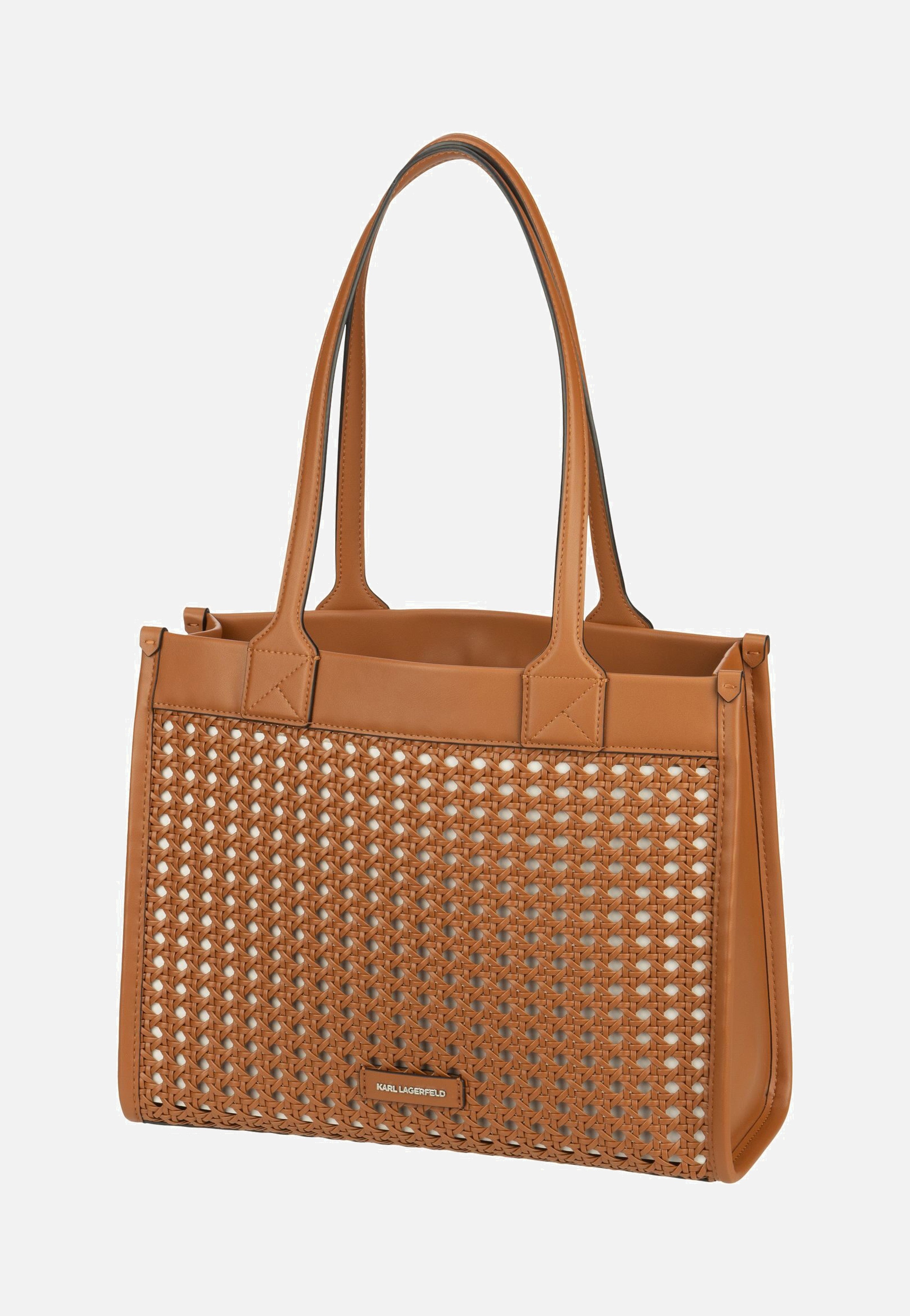 Karl Lagerfeld - K/Skuare MD Woven 30052 Dark Tan - Shopper | Women-Image