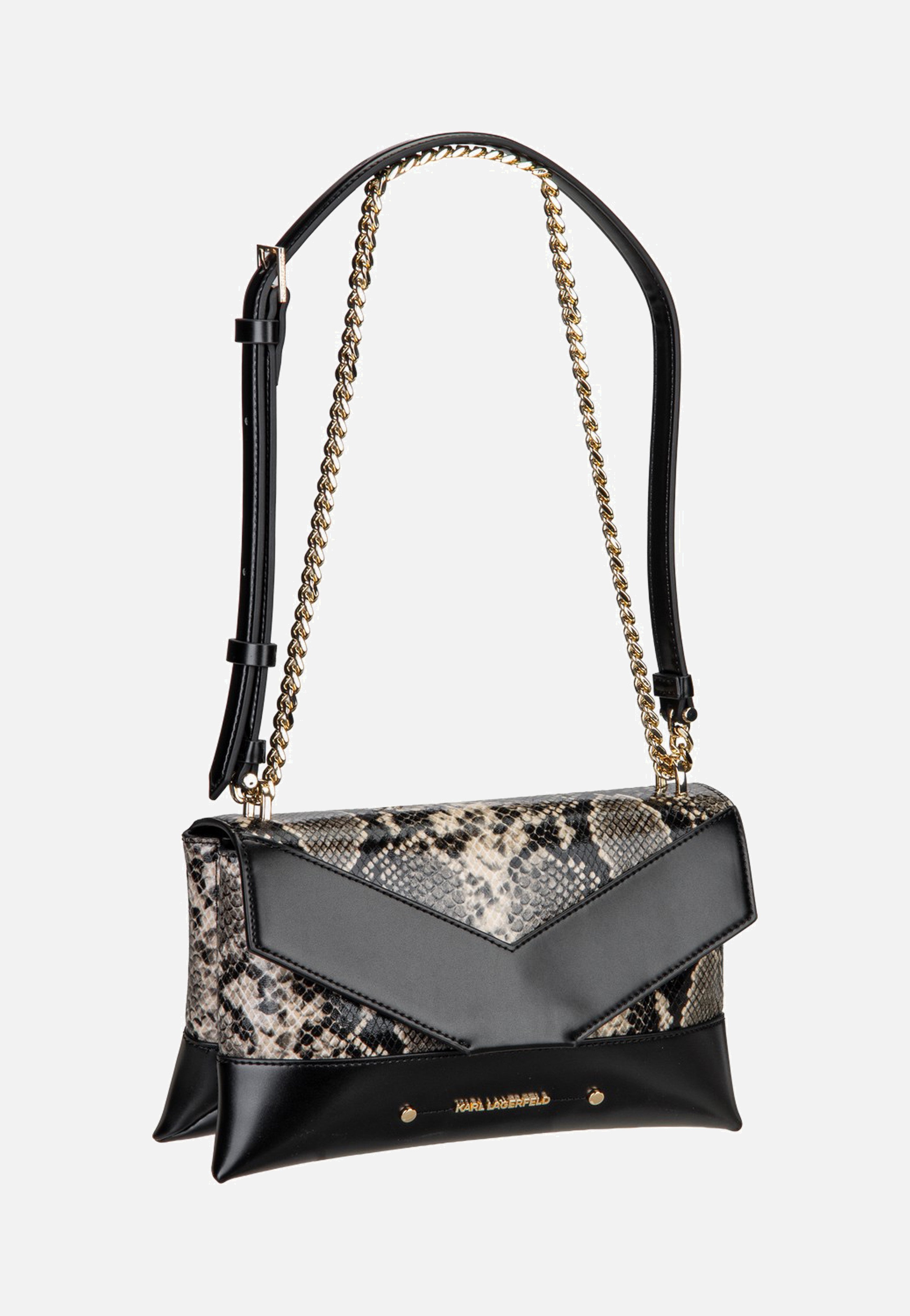 Karl Lagerfeld K/Koncept Crossbody Python Natural Snake AOP Borsa a tracolla