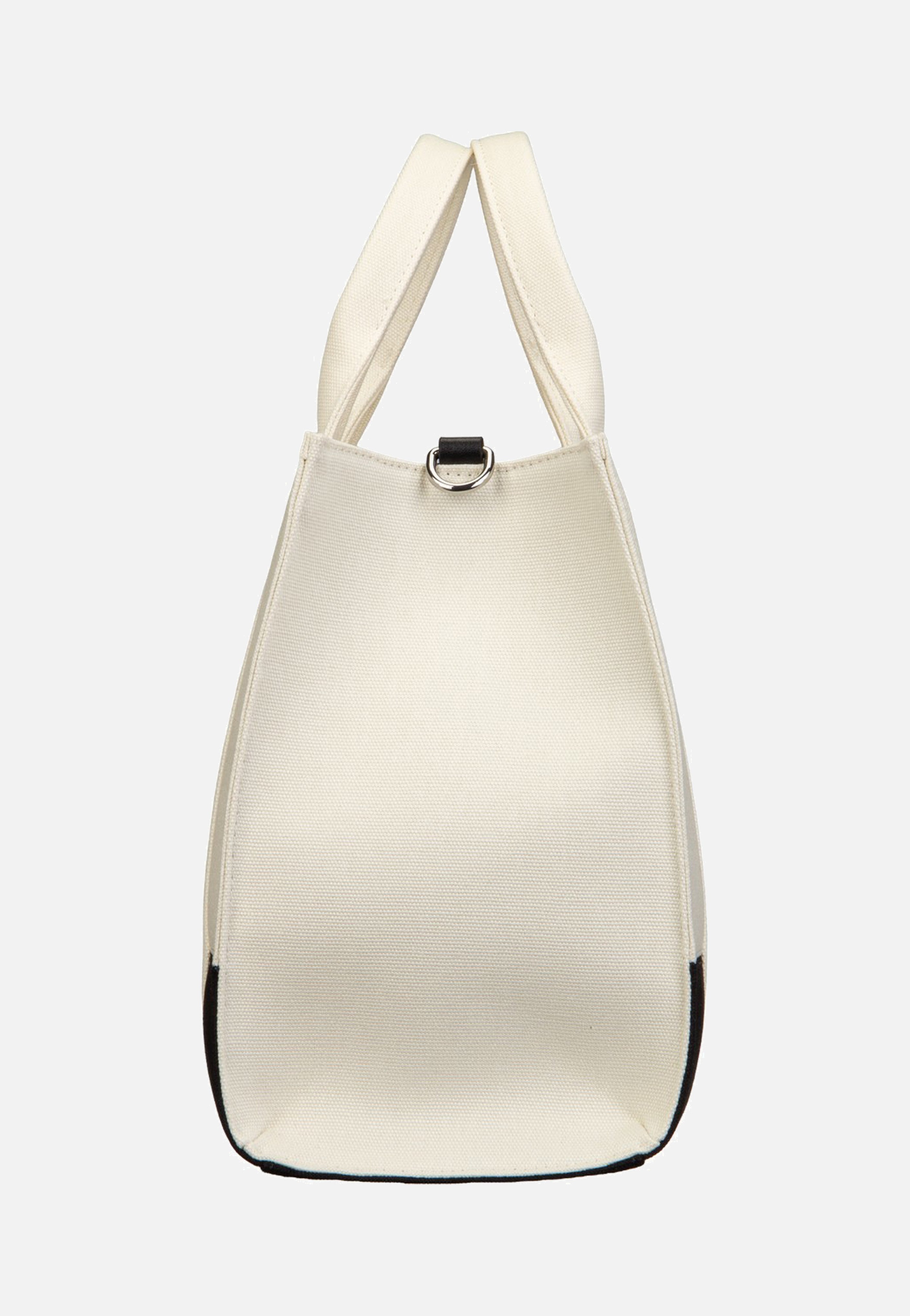Karl Lagerfeld K/RSG Square MD Col. Block 50025 Cannoli White/Black Tote Bag