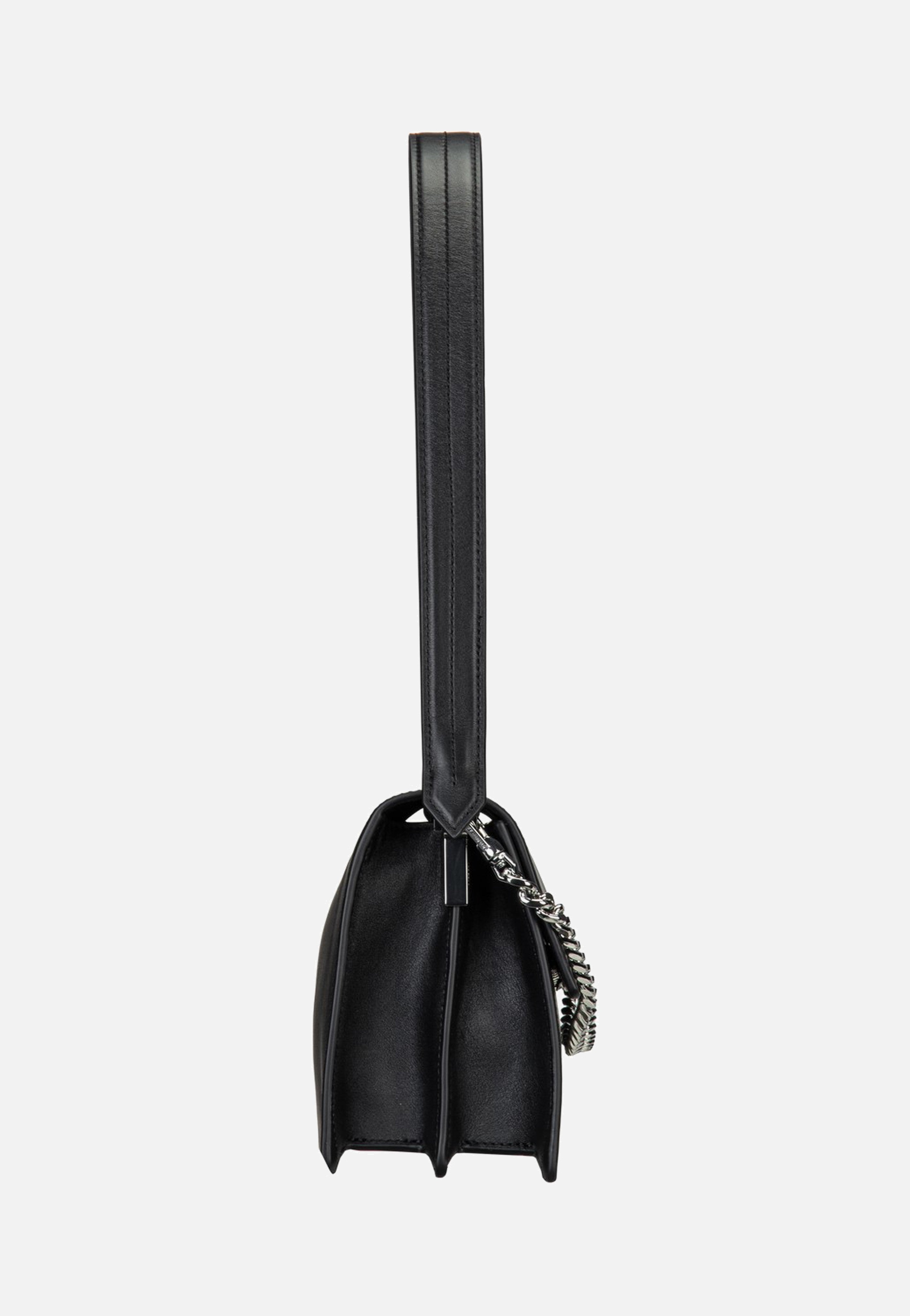 Karl Lagerfeld K/Signature Medium Flap Shb Black-Nickel Sac de soirée