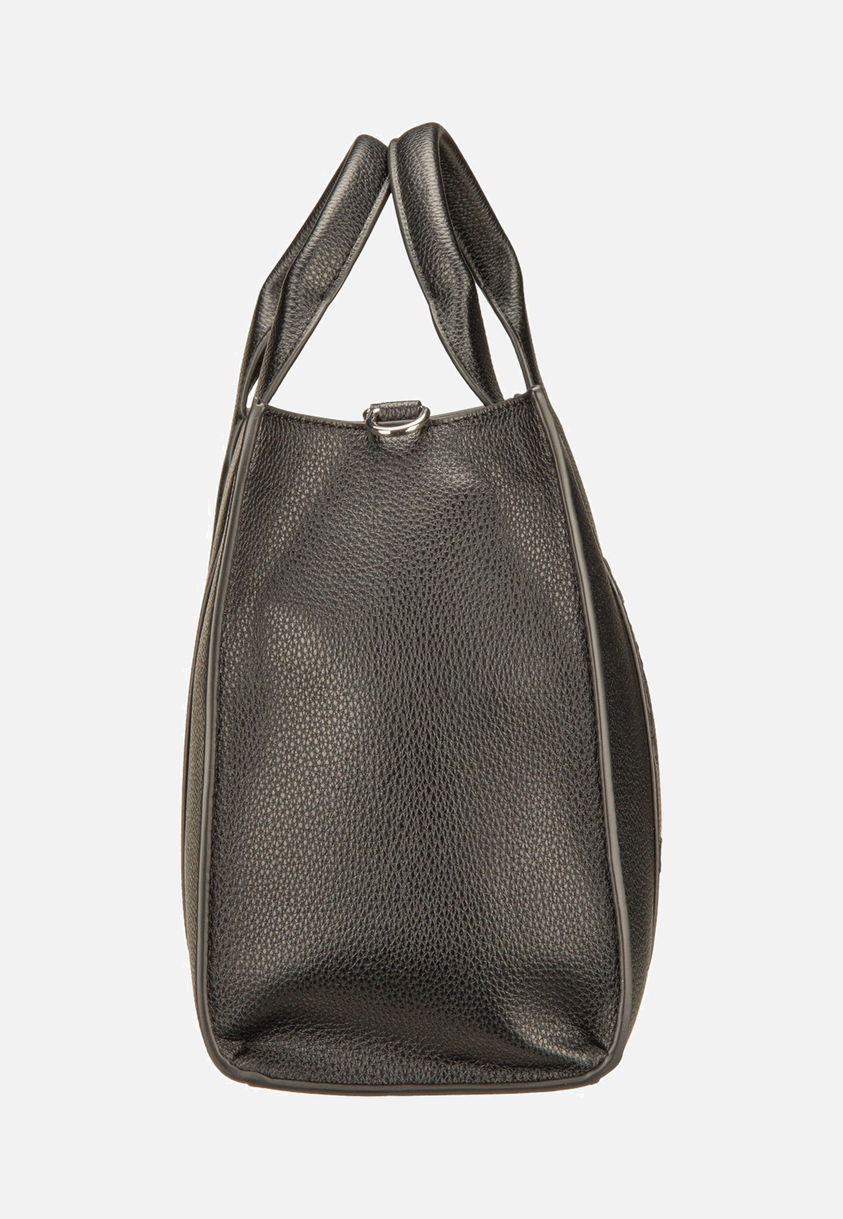 Karl Lagerfeld K/RSG MD Square Tote Peb Emb Black Tote Bag