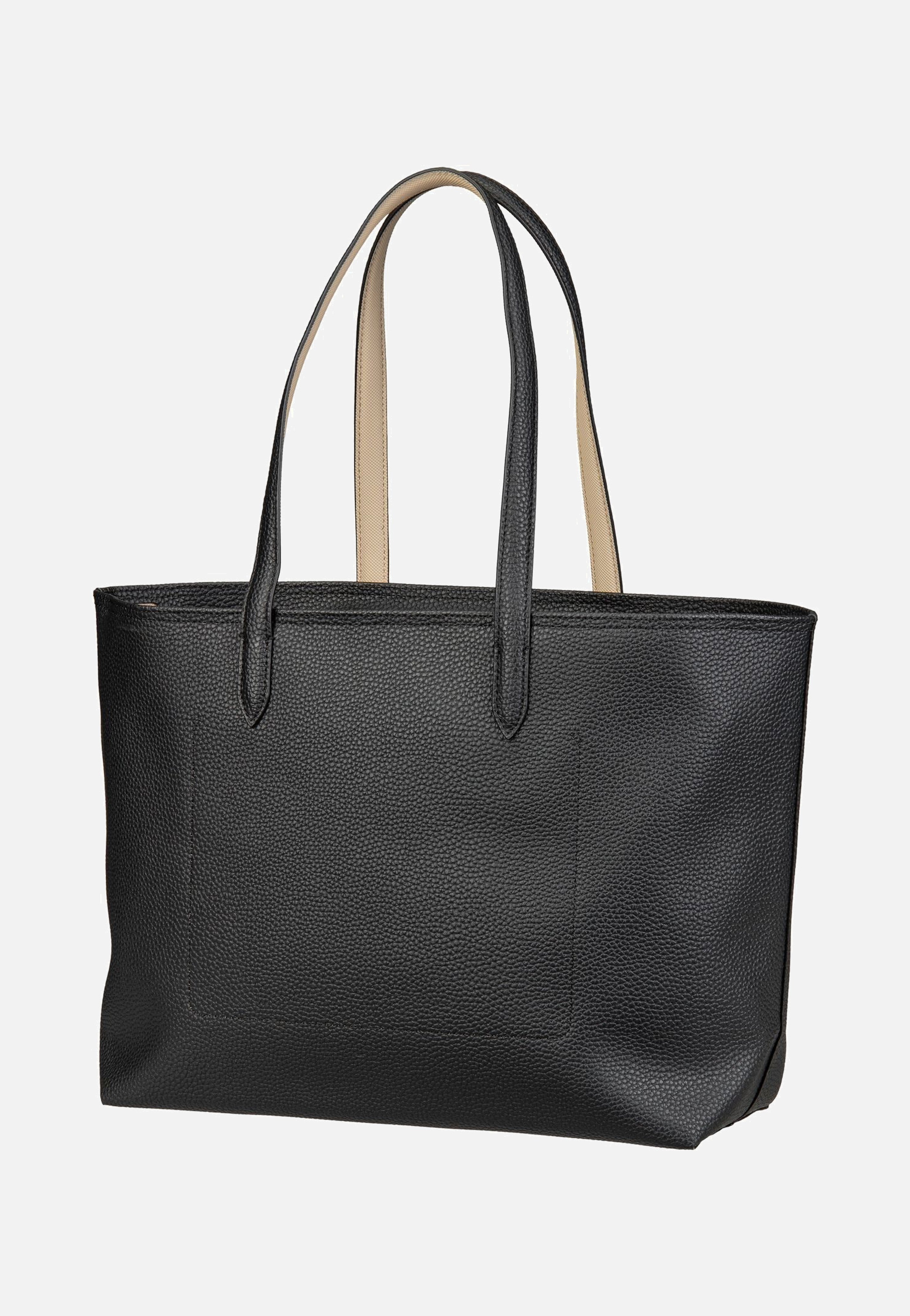 Lacoste - Anna Zipped Shopping NF4823AA Noir Krema - Shopper | Women-Image