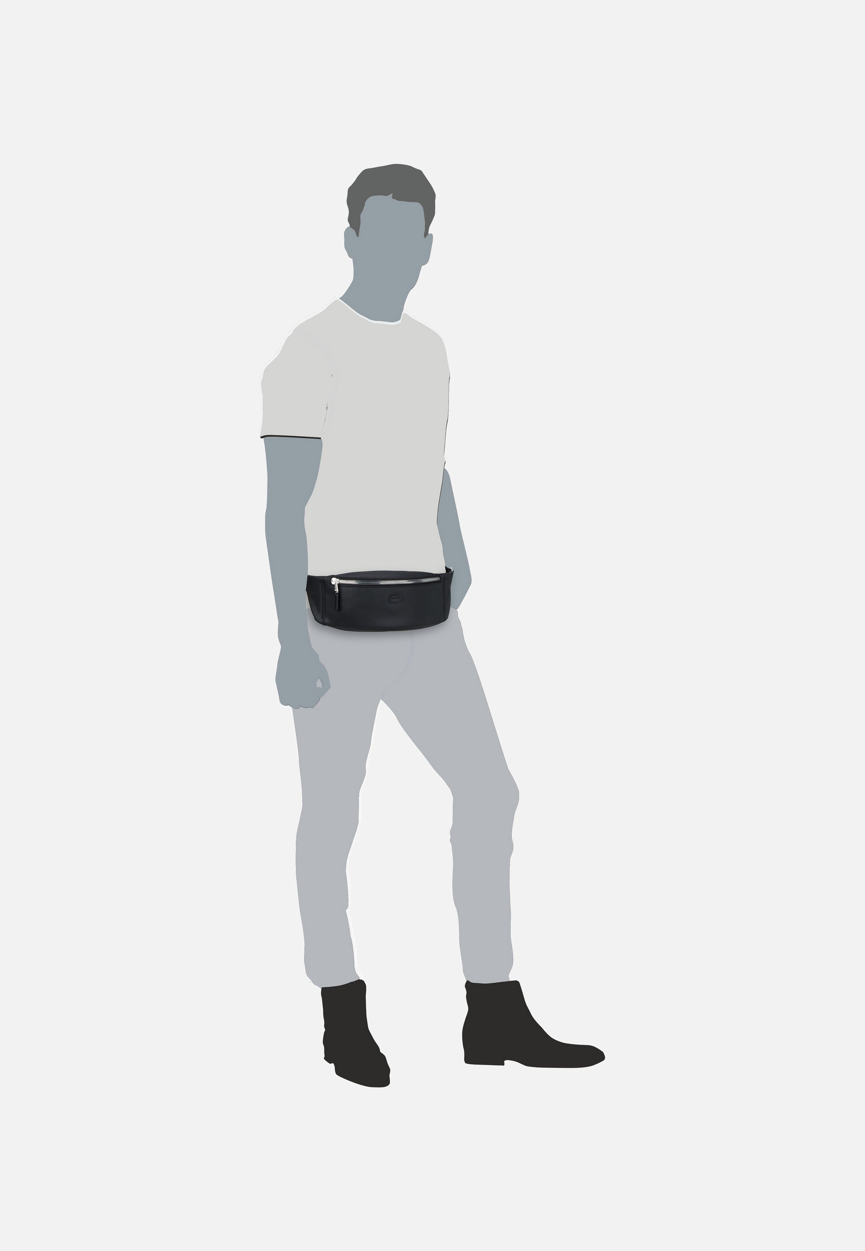 Lacoste Chantaco 2816 Black Fanny Pack