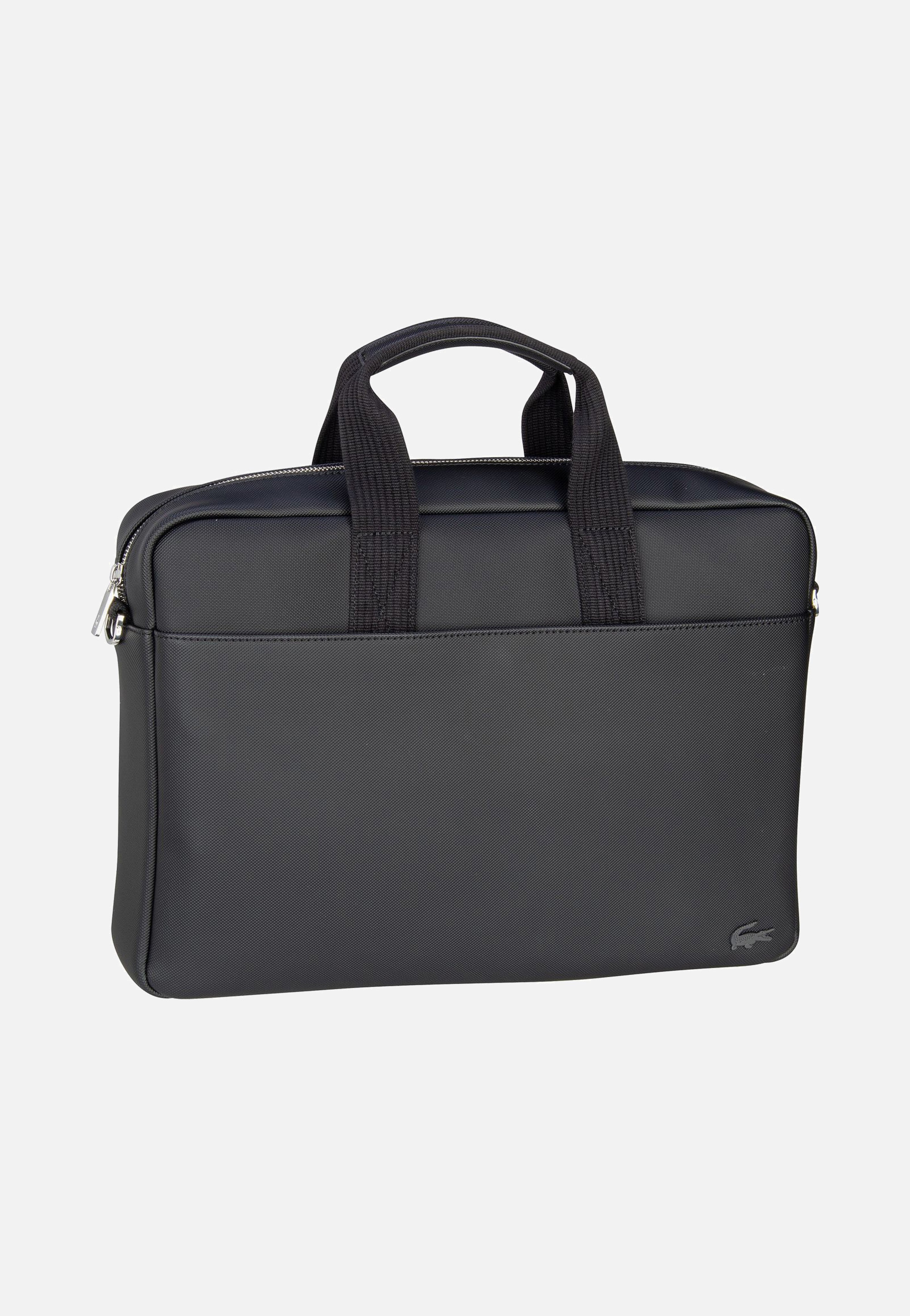 Lacoste Men`s Classic Computer Bag 4429 Noir Briefcase