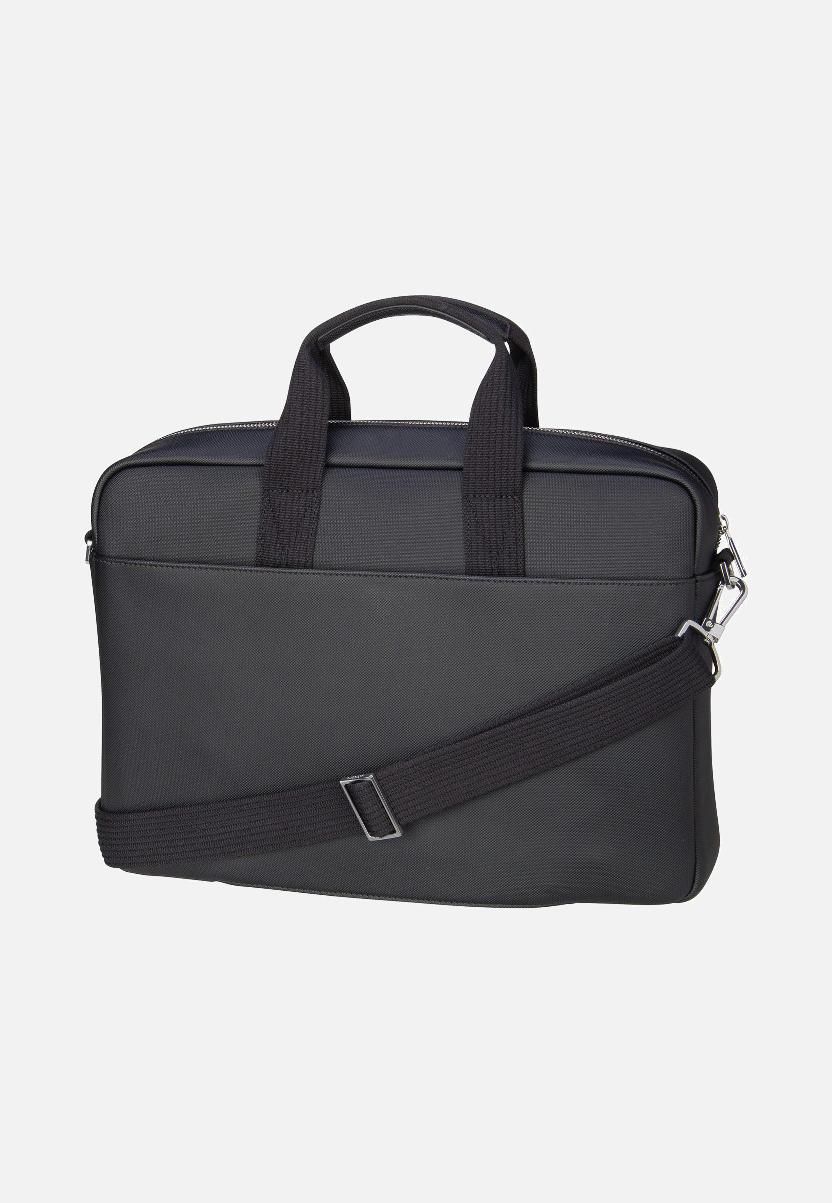Lacoste Men`s Classic Computer Bag 4429 Noir Briefcase