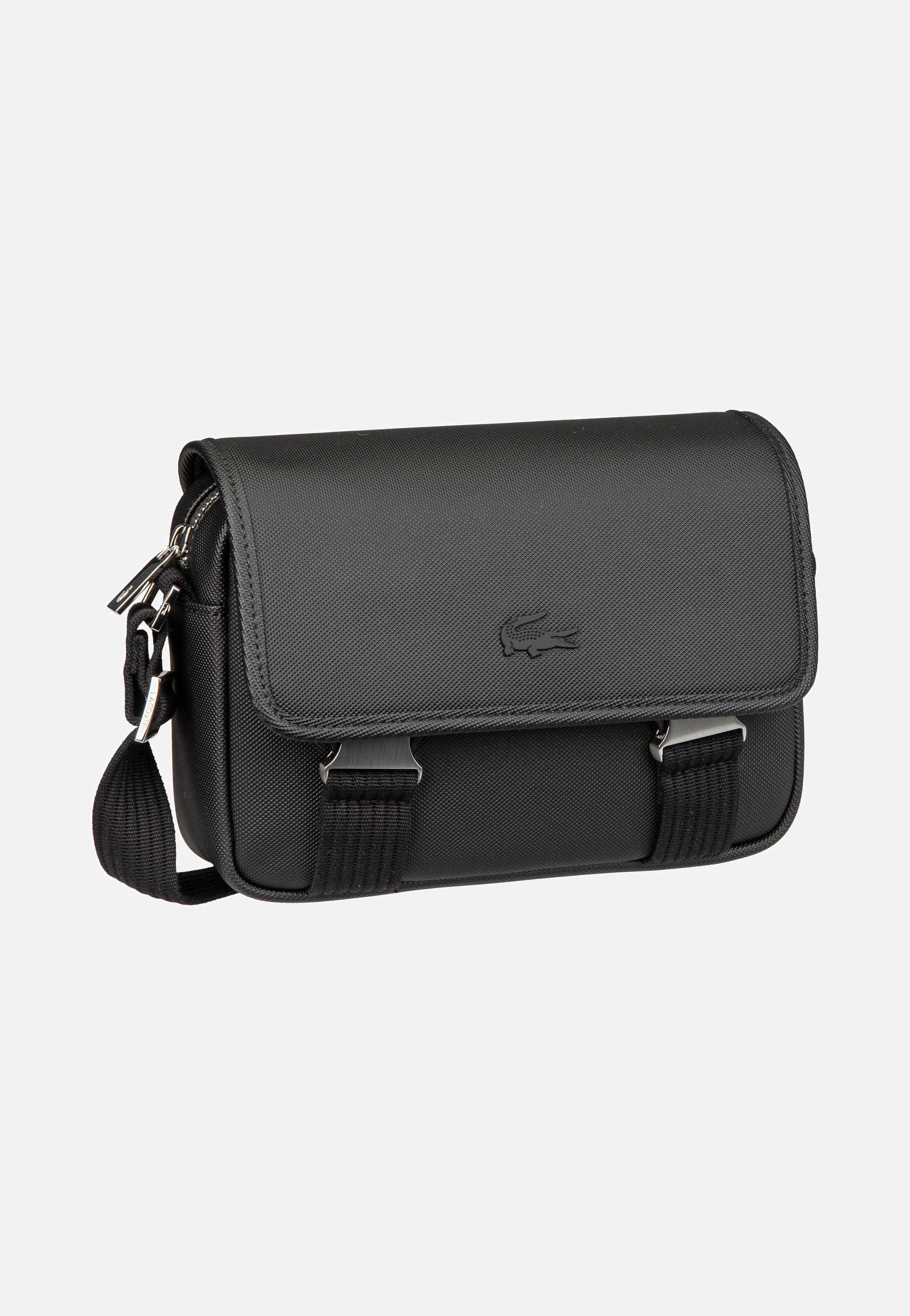 Lacoste Men's Classic MSNG NH4858HC Noir Crossbody Bag