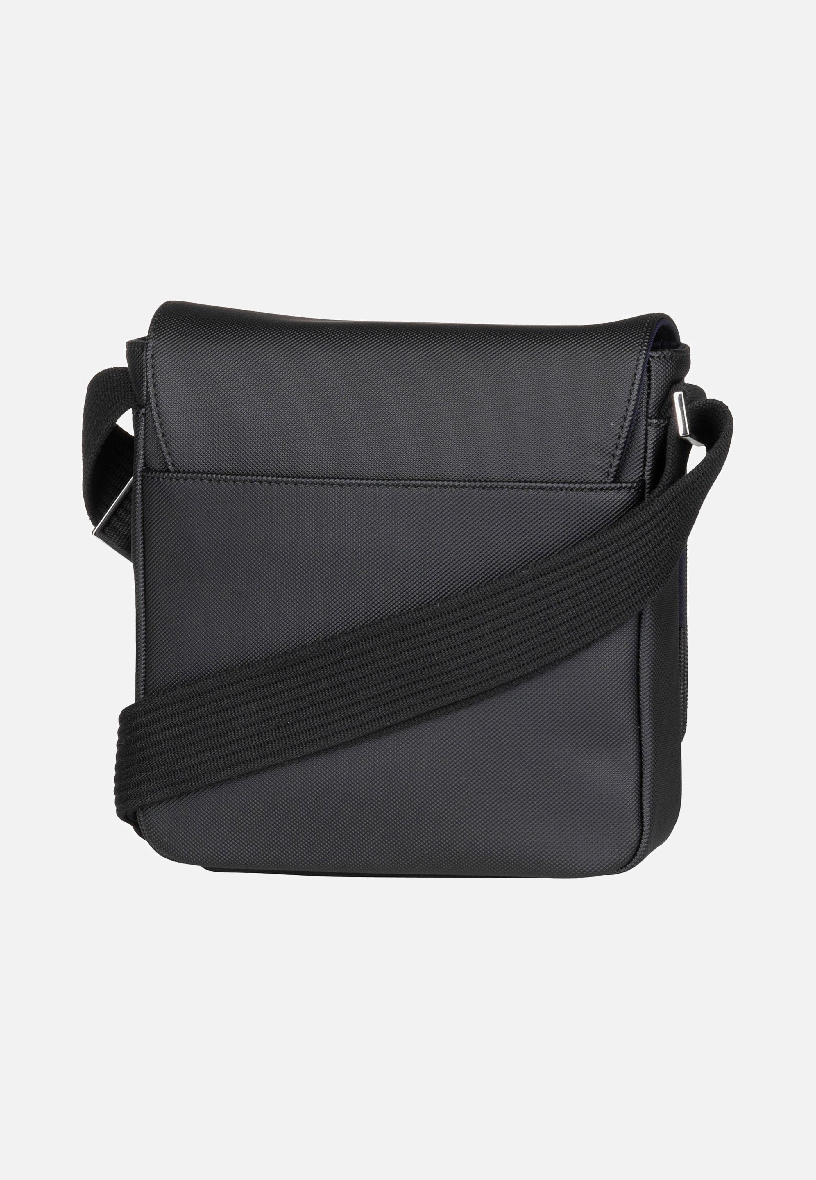 Lacoste - Men's Classic Piqué NH4423HC Black - Shoulder Bag | Men-Image