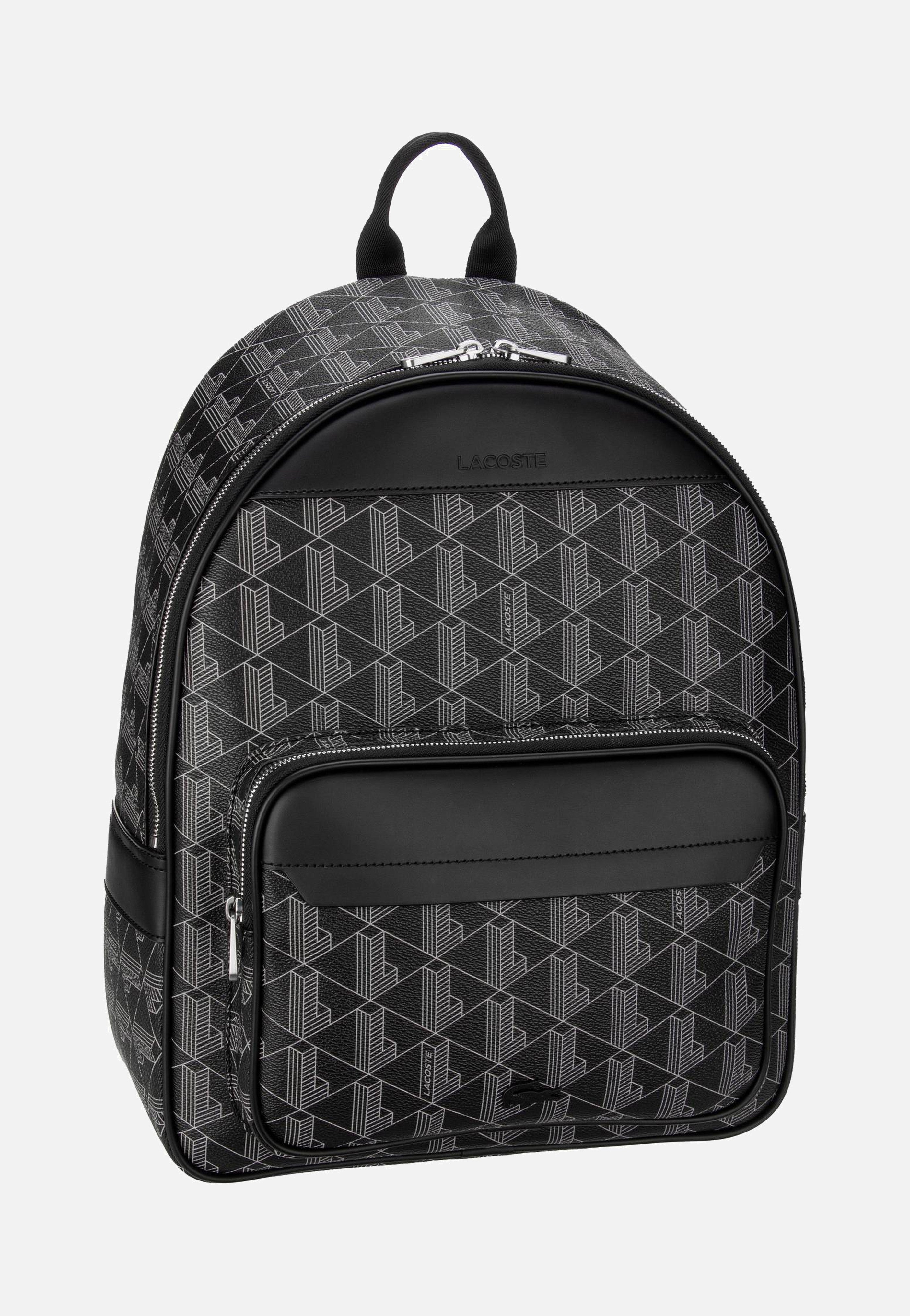 Lacoste The Blend 3649 Monogram Noir Gris Backpack