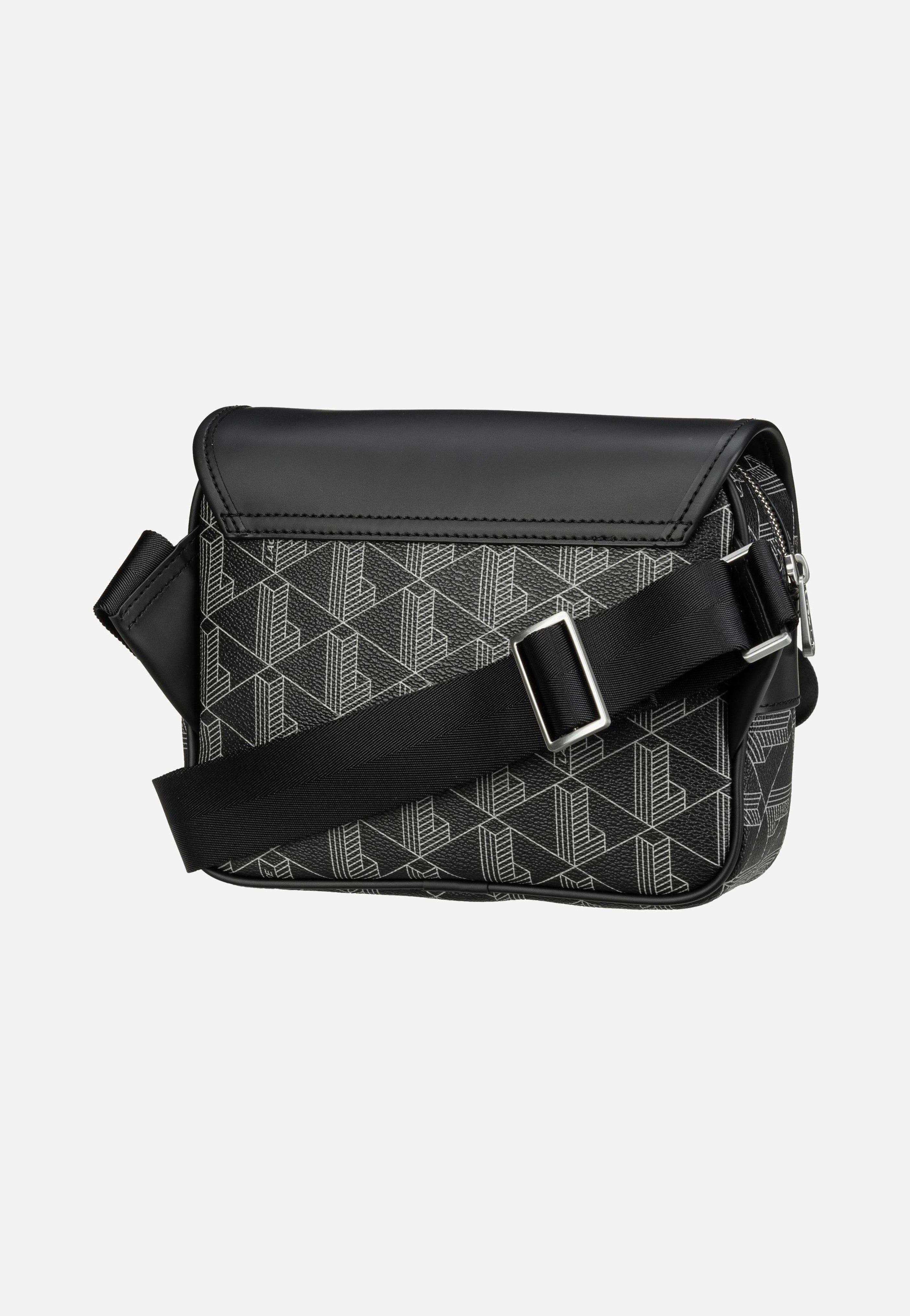 Lacoste - The Blend Bag 3787 Monogramm Noir Gris - Crossbody Bag | Men-Image
