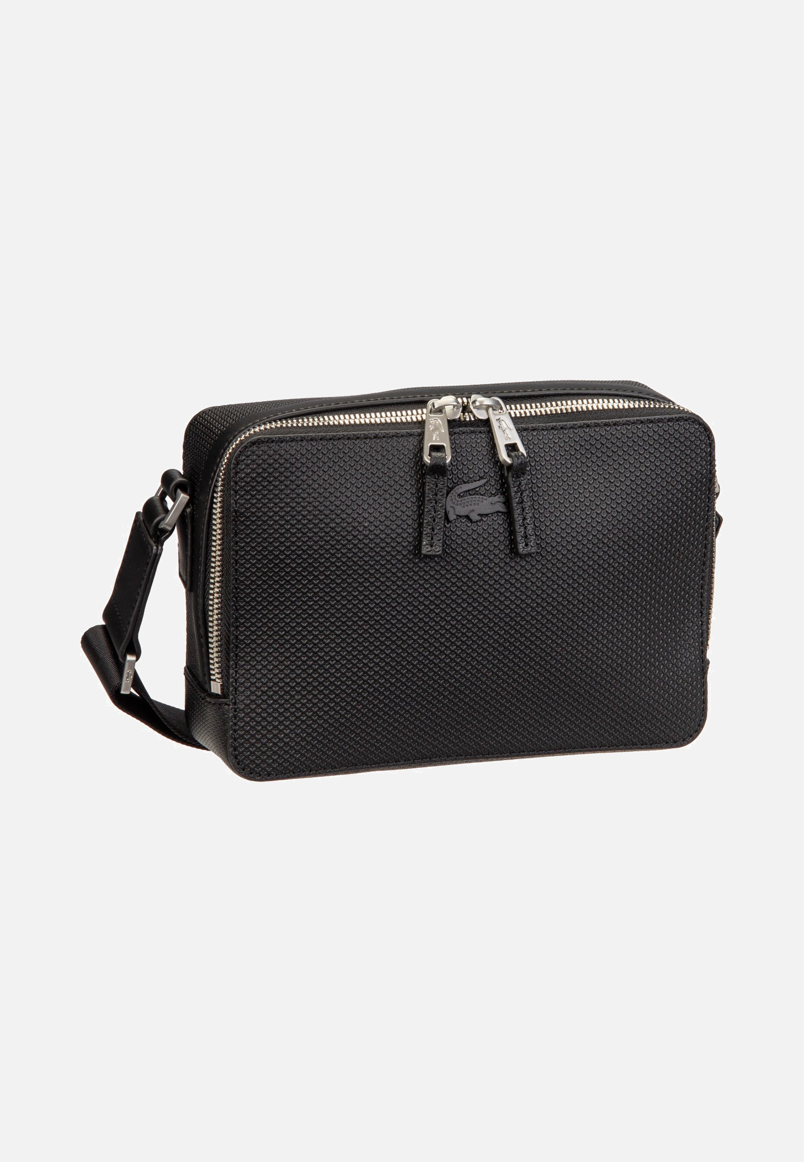 Lacoste - Chantaco Mini Leather NU4393CE Noir - Crossbody Bag | Men-Image