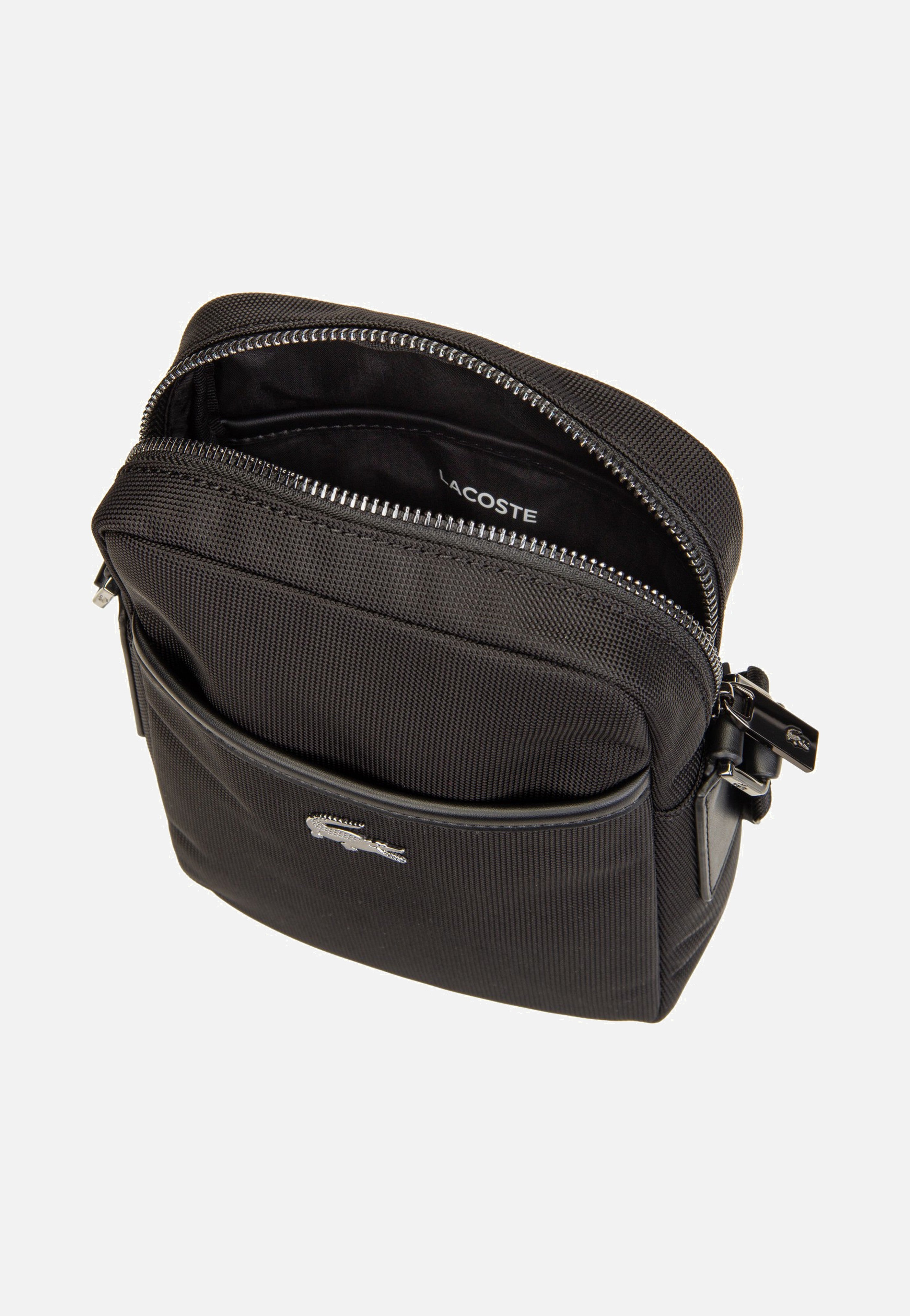 Lacoste - Lacoste Everyday Crossover Noir - Crossbody Bag | Men-Image