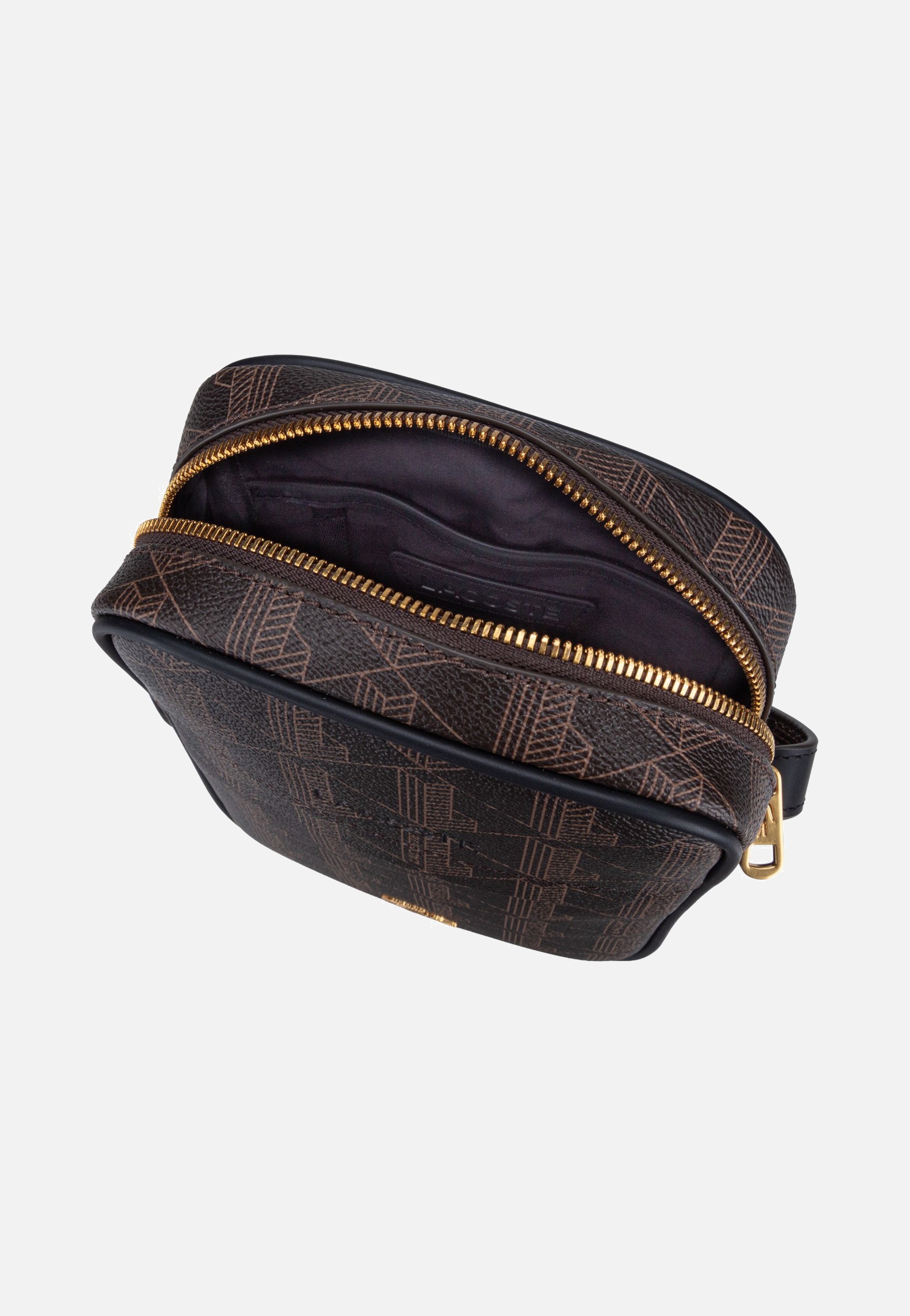 Lacoste The Blend Camera Bag 5422 Mono Slate Black Shitake Crossbody Bag