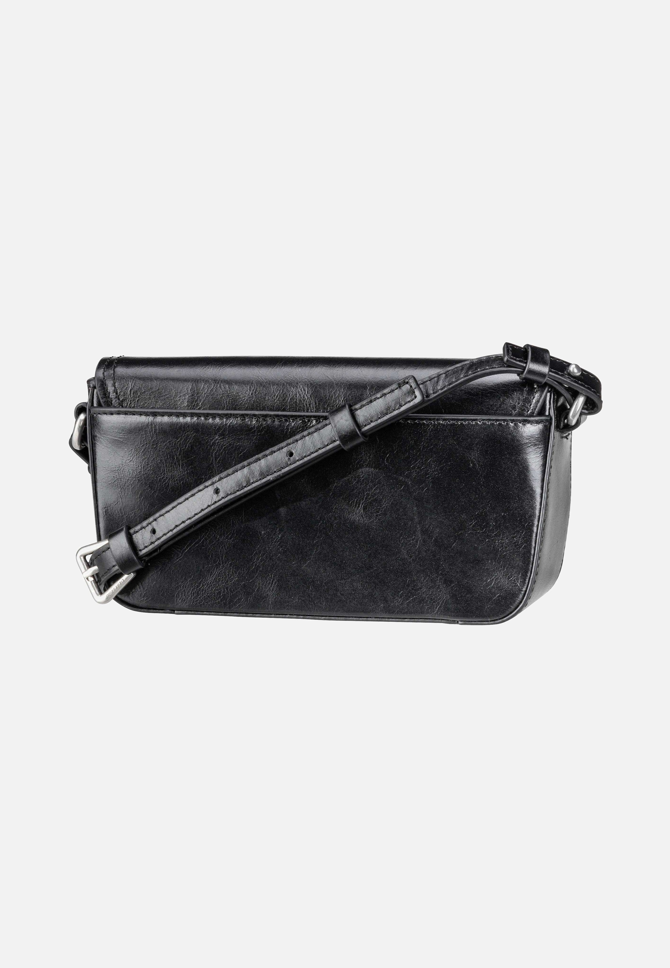 Liebeskind Berlin Chudy Crinkle S Black Crossbody Bag