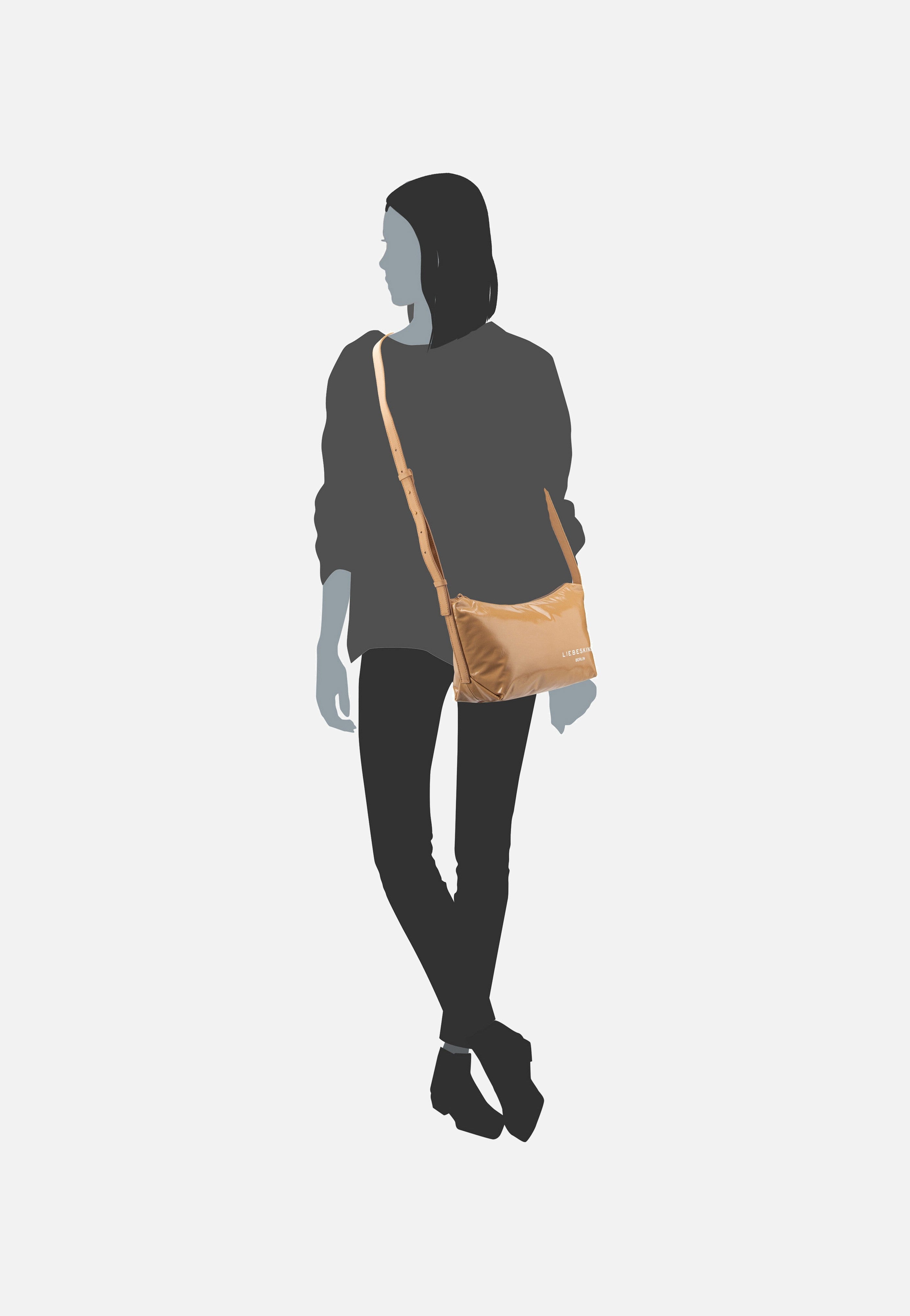 Liebeskind Berlin Elvira CB M Rain Beige Crossbody Bag