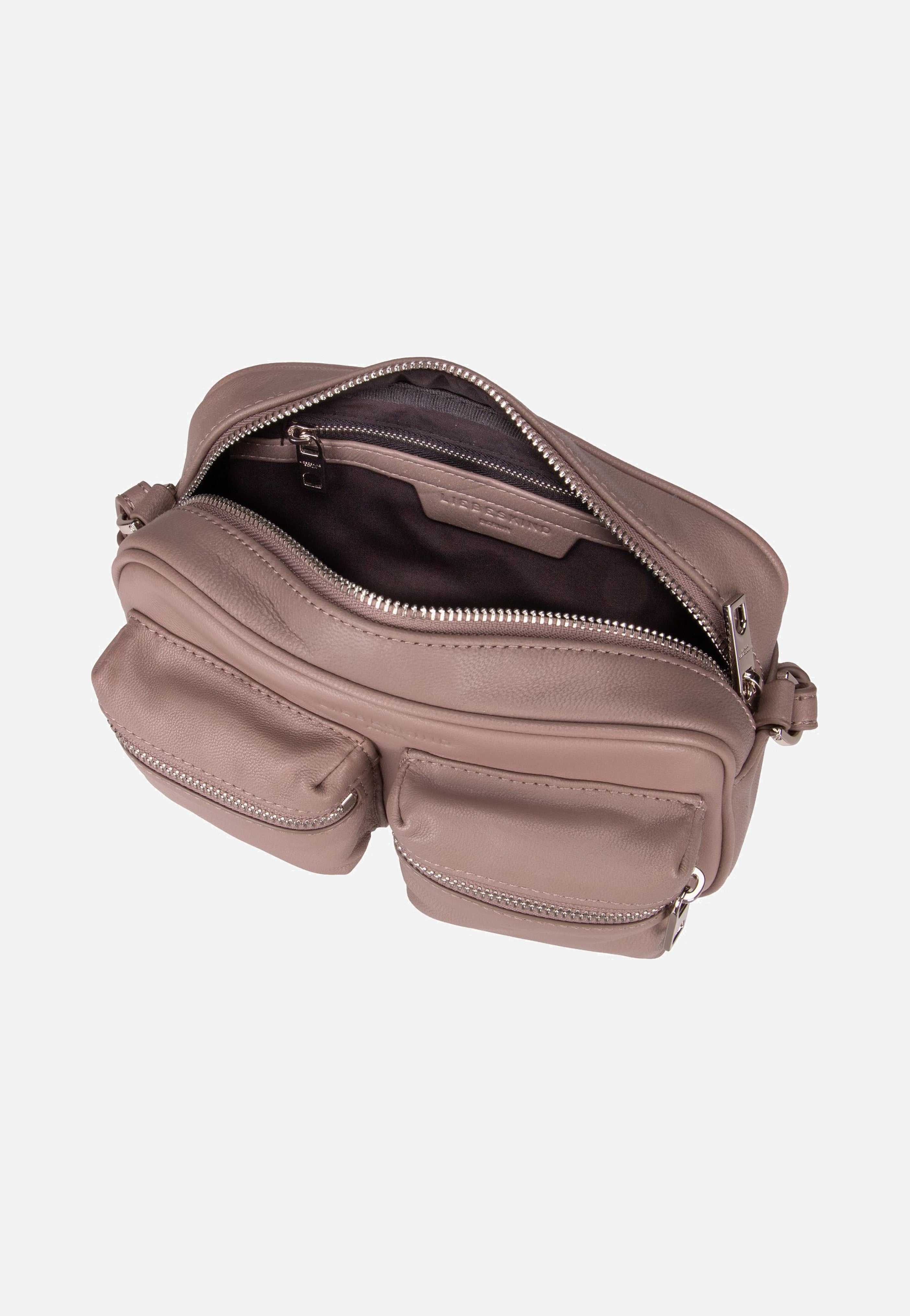 Liebeskind Berlin Jil Goat S 2167201 Neutral Grey Crossbody Bag
