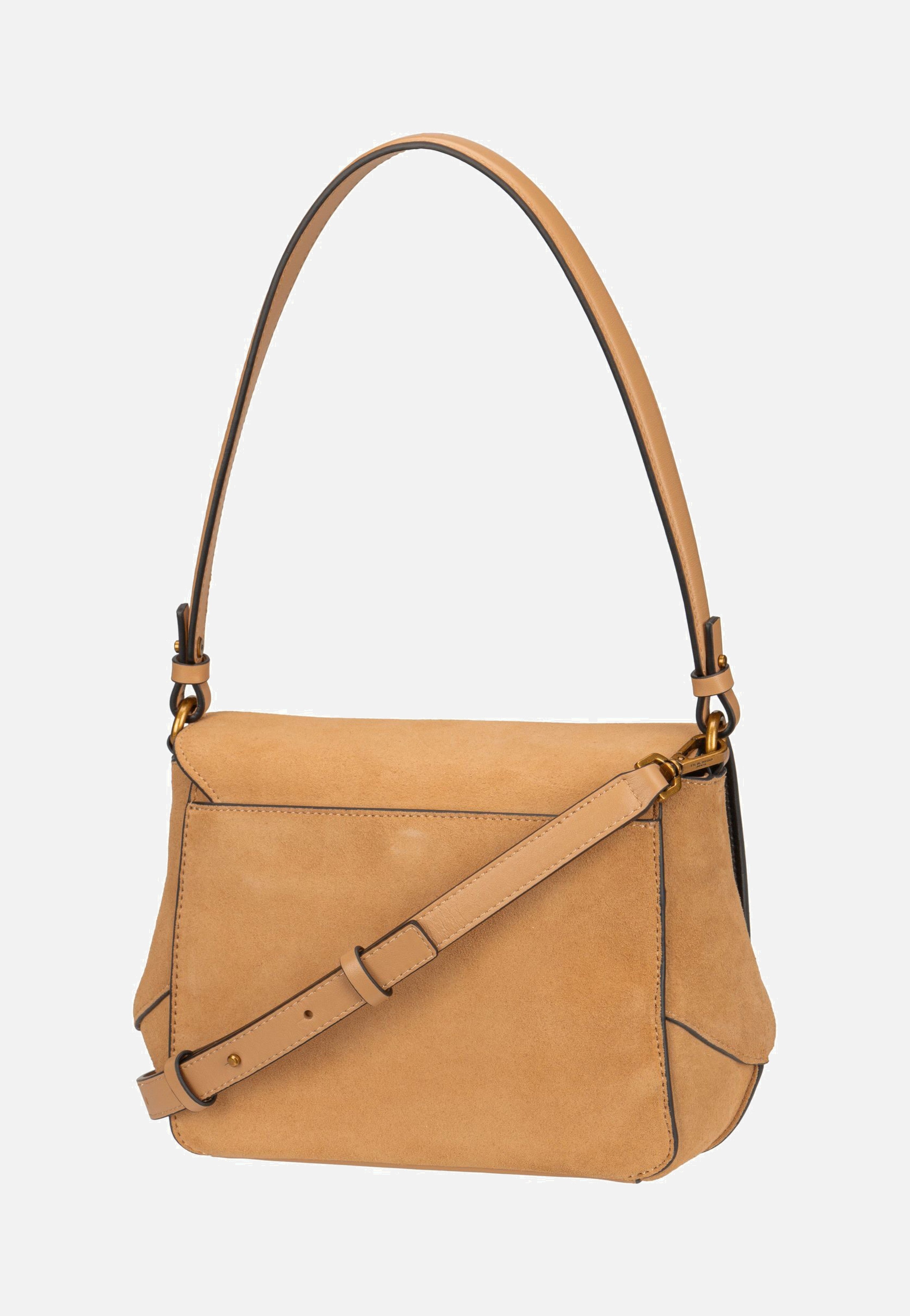 Liebeskind Berlin Lilly CB M Suede Beige Shoulder Bag