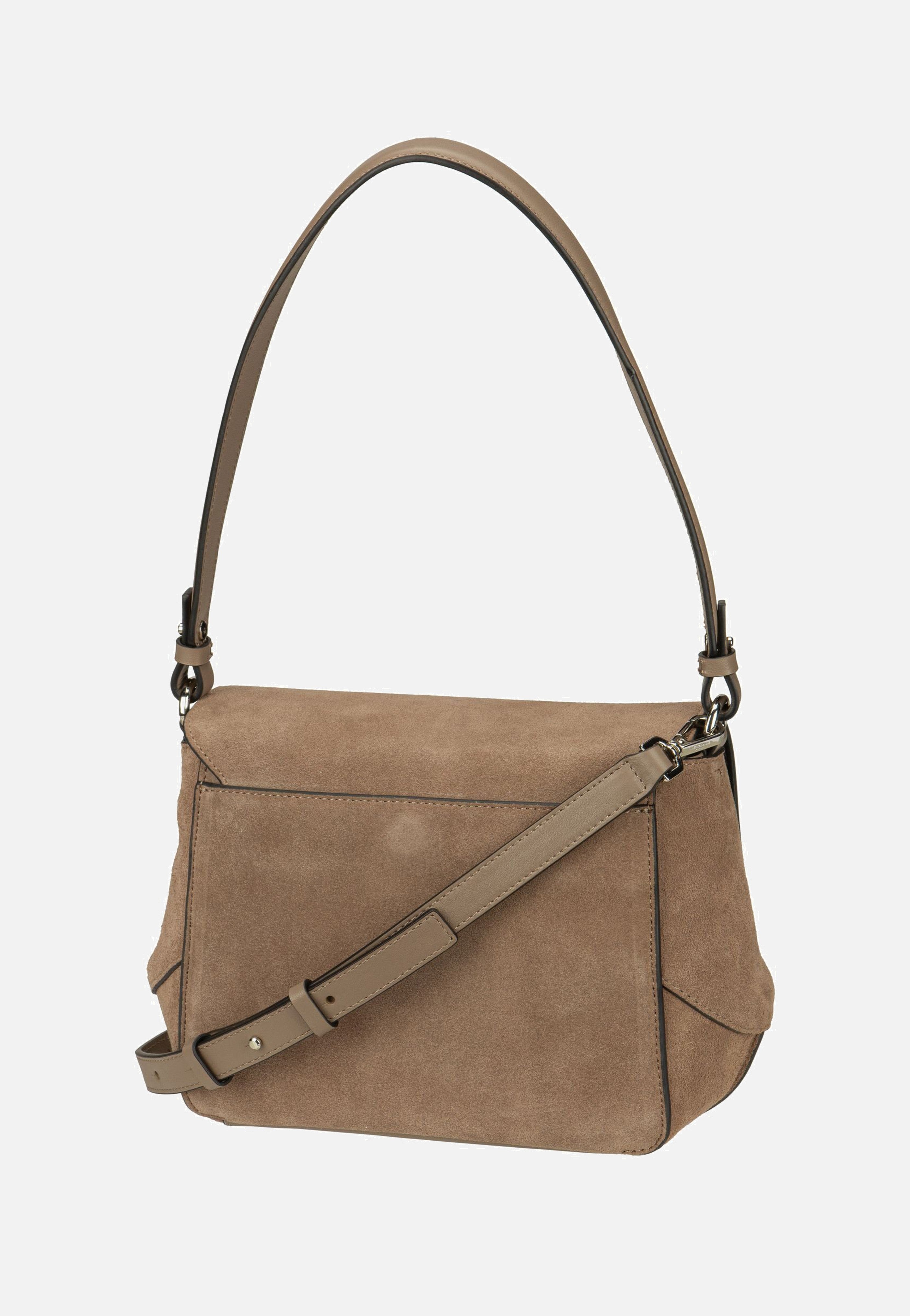 Liebeskind Berlin - Lilly CB M Suede Neutral Gray - Shoulder Bag | Women-Image