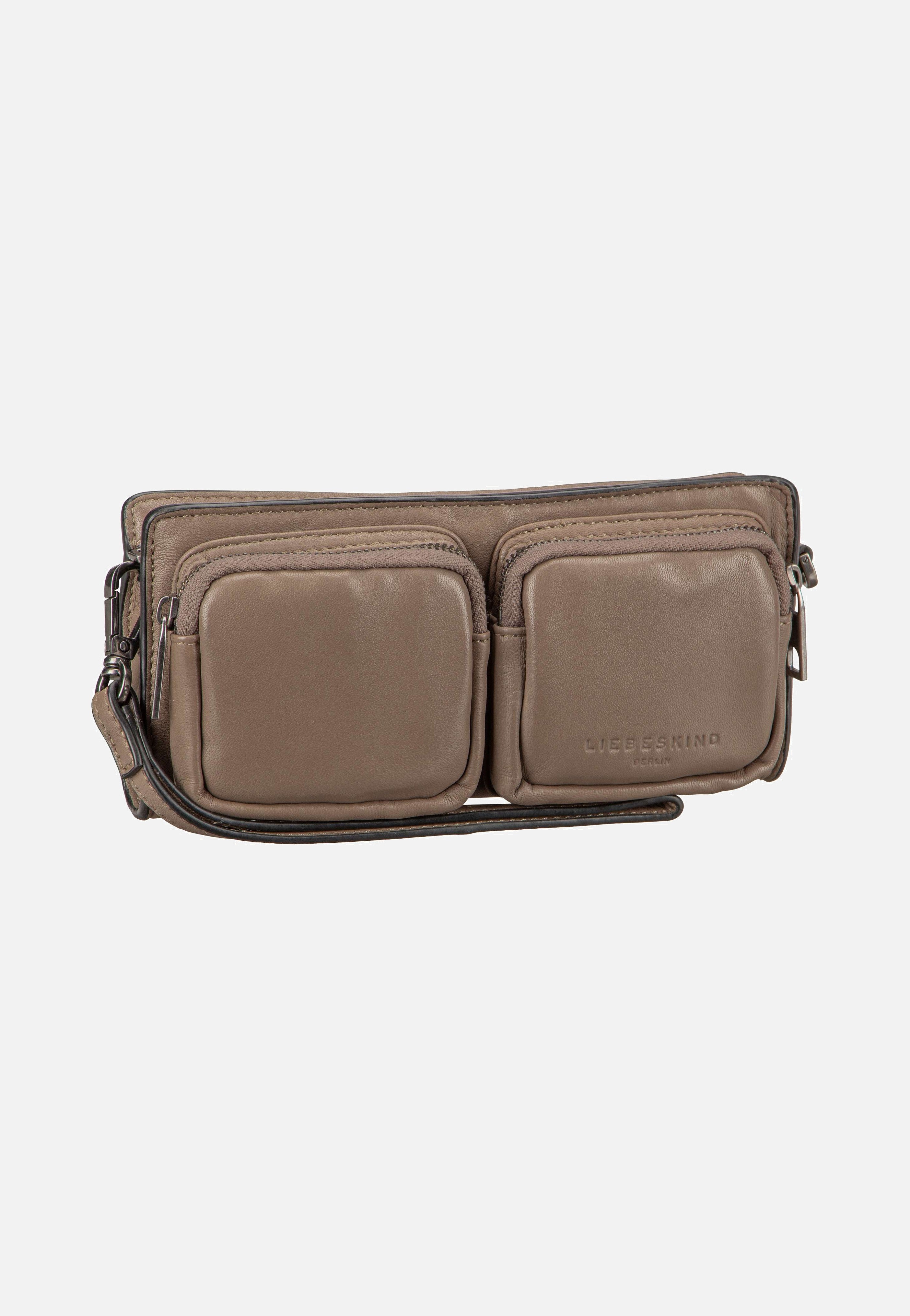 Liebeskind Berlin Maia Pouch M Sheep Natural Neutral Gray Clutch