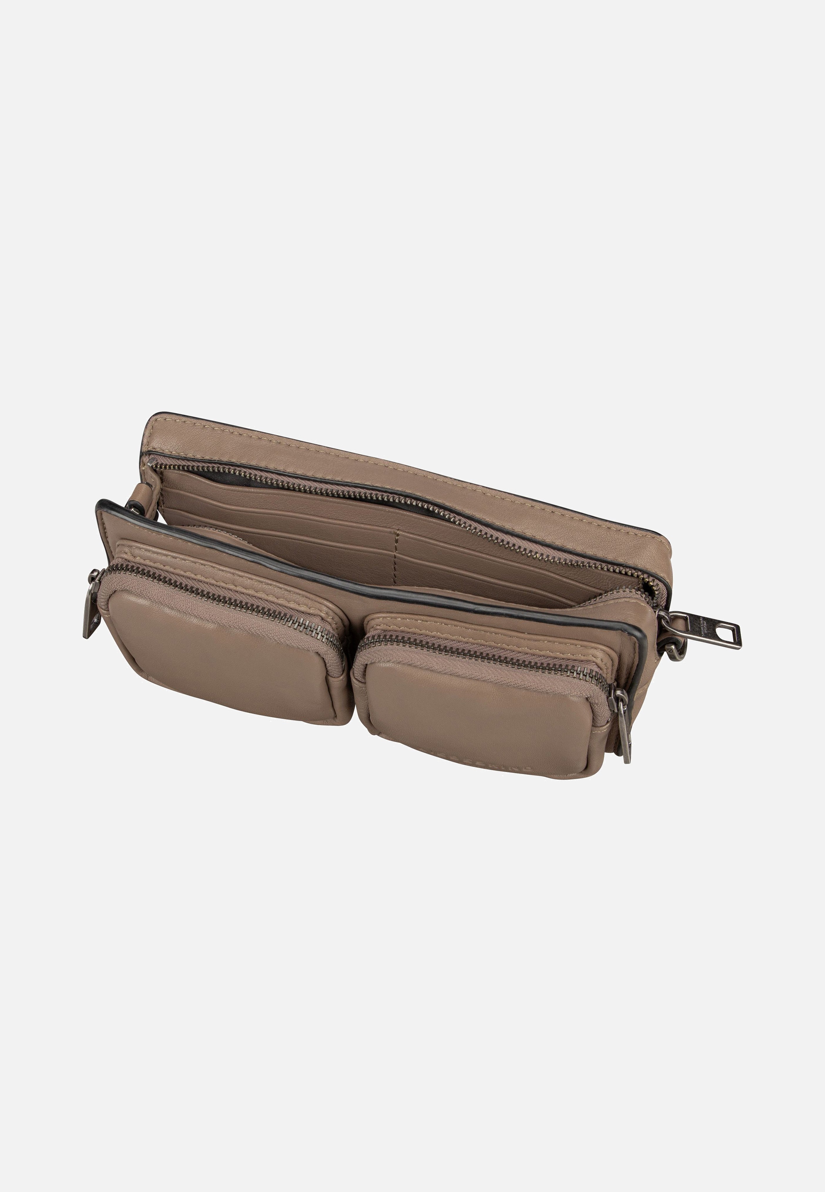 Liebeskind Berlin Maia Pouch M Sheep Natural Neutral Gray Clutch