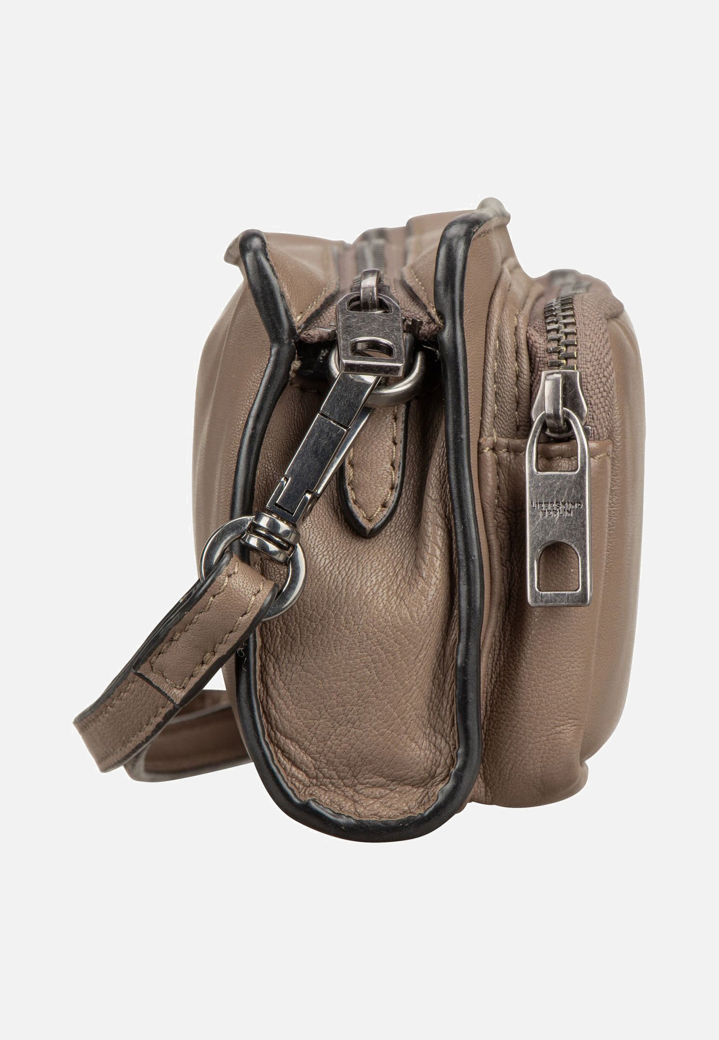Liebeskind Berlin Maia Pouch M Sheep Natural Neutral Gray Clutch