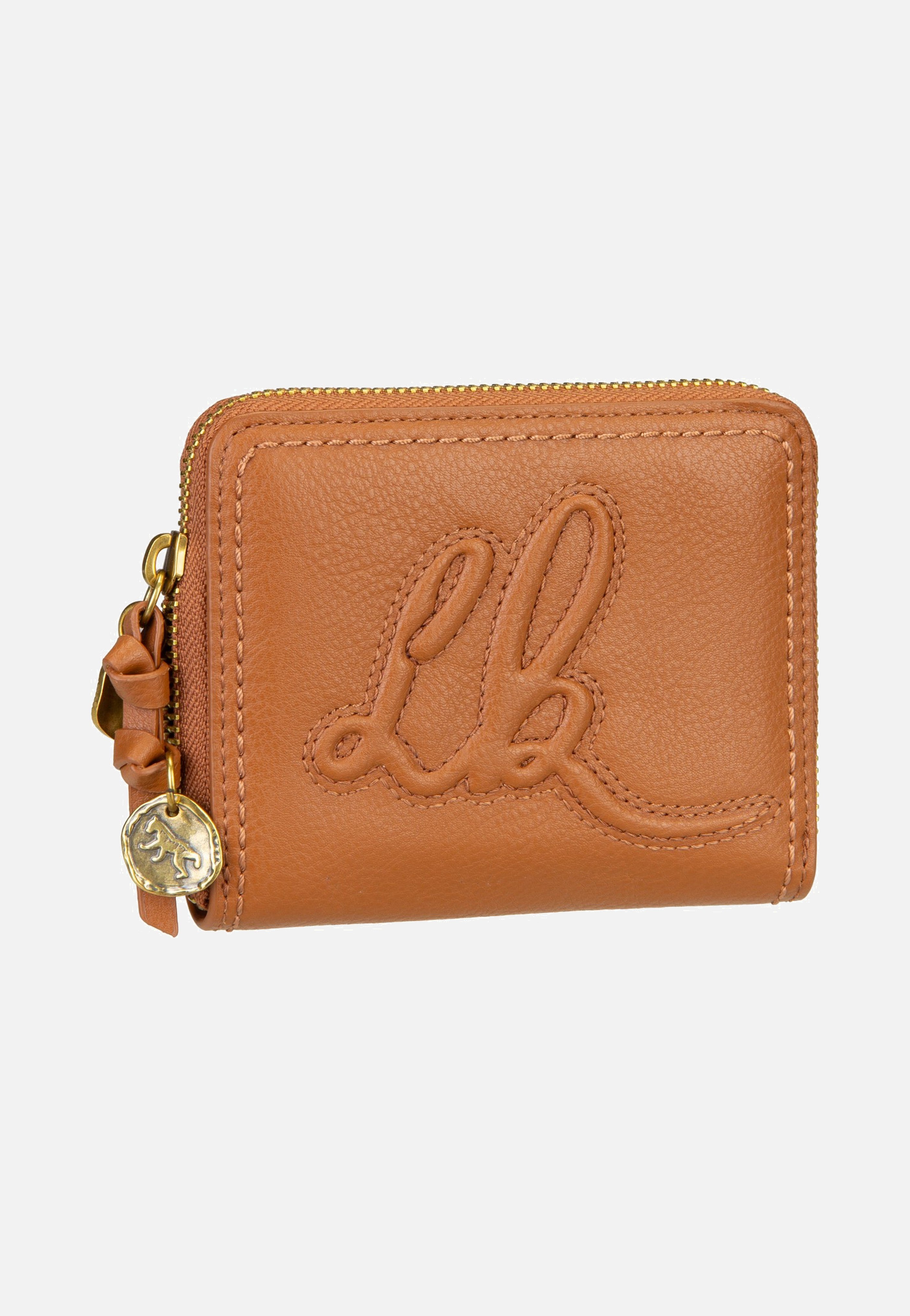 Liebeskind Berlin Capri Conny Cow natural Cognac Portemonnee