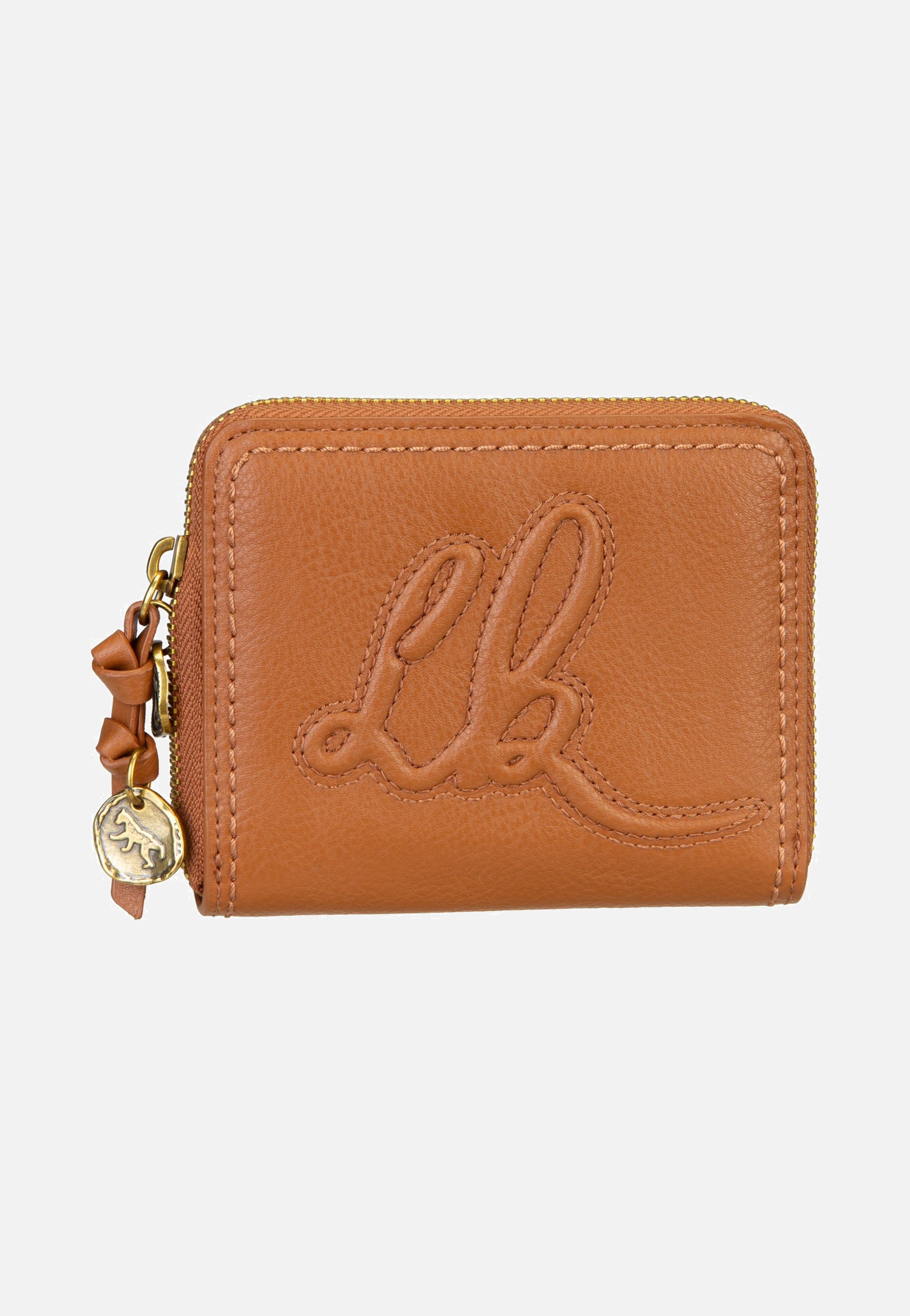 Liebeskind Berlin Capri Conny Cow natural Cognac Portemonnee