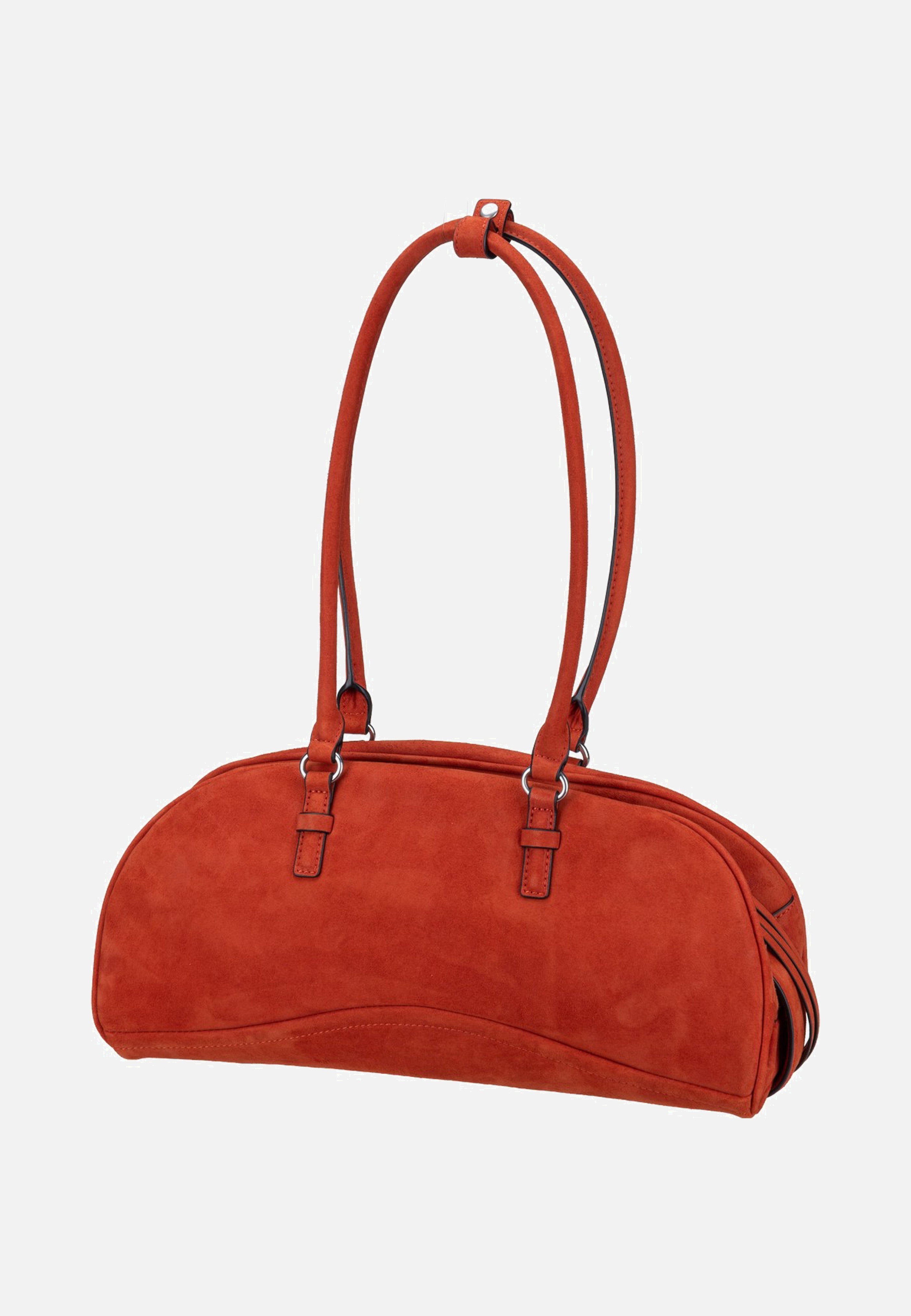 Liebeskind Berlin Capri Satchel M Suede Red Rock Cartera
