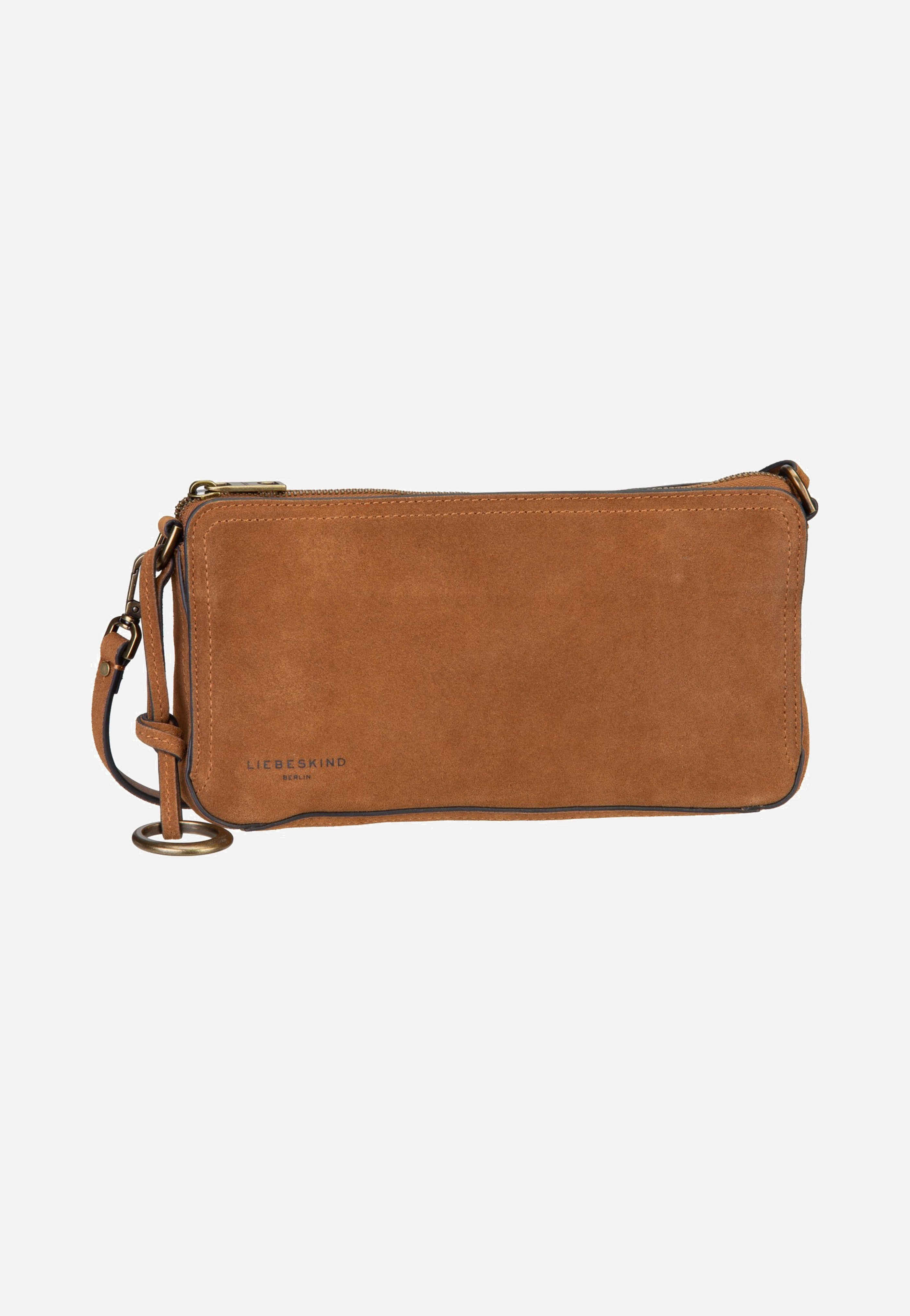 Liebeskind Berlin Clarice II Crossbody M Hydro Suede Brown Sac à bandoulière