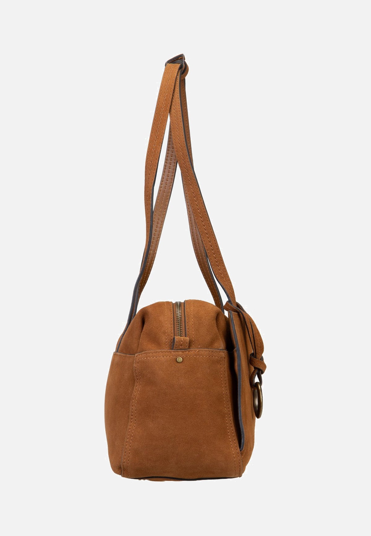 Liebeskind Berlin Clarice II Satchel M Hydro Suede Brown Borsa a tracolla