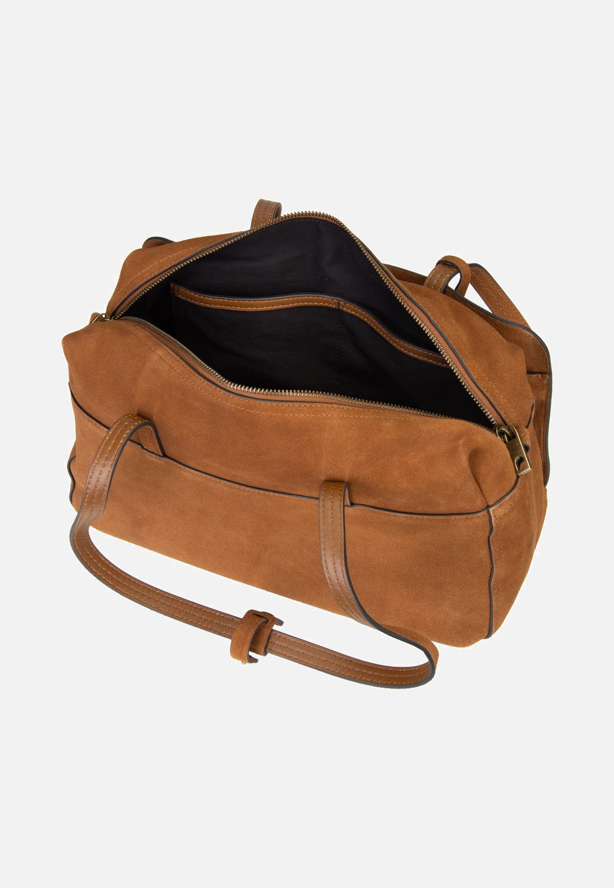 Liebeskind Berlin Clarice II Satchel M Hydro Suede Brown Borsa a tracolla