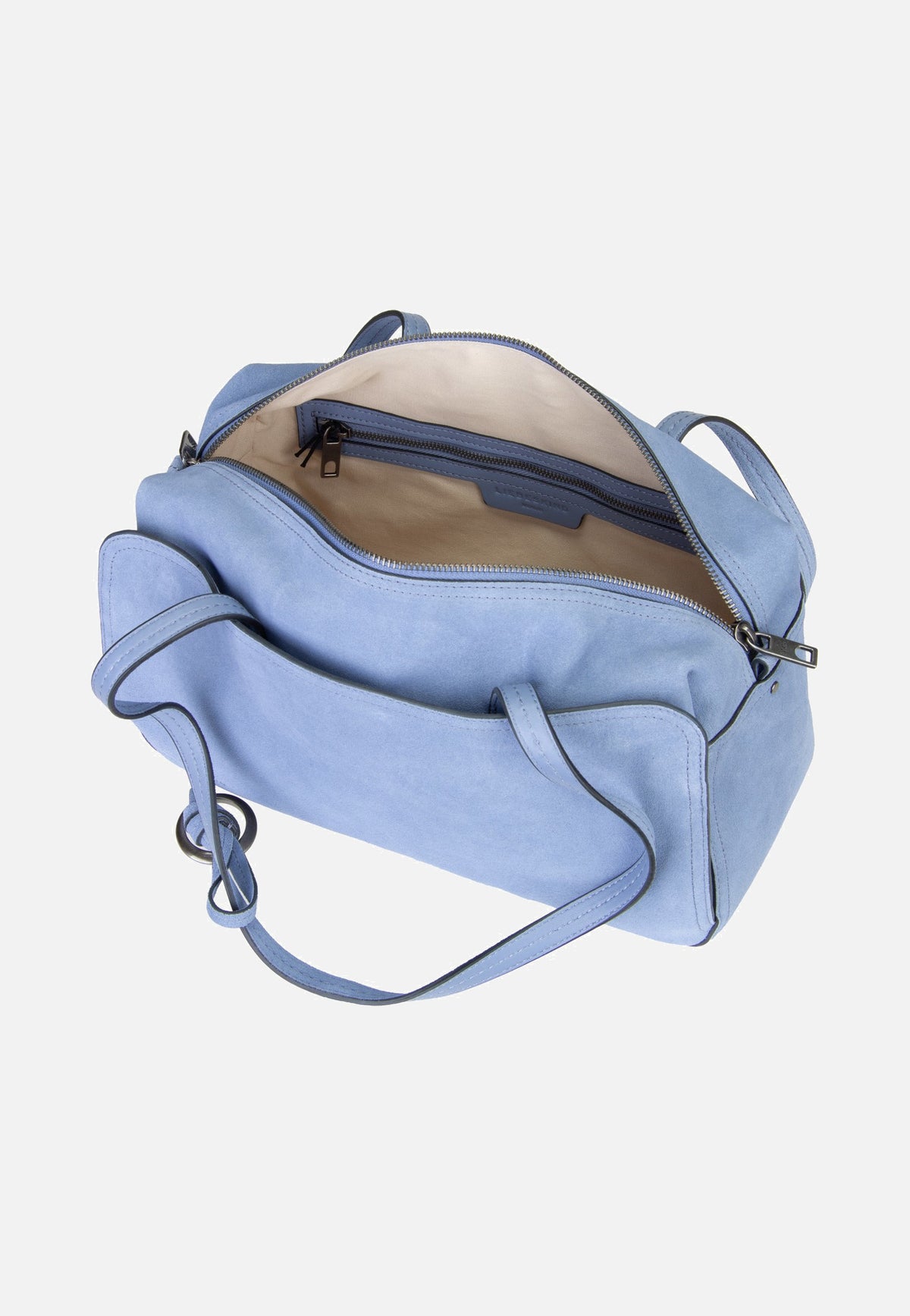 Liebeskind Berlin Clarice II Satchel M Hydro Suede Flower Blue Borsa a tracolla