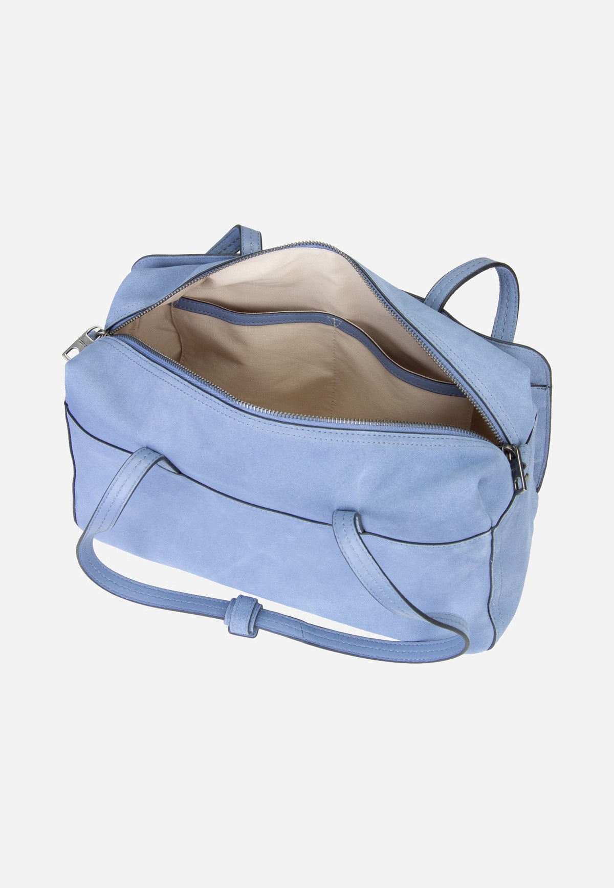 Liebeskind Berlin Clarice II Satchel M Hydro Suede Flower Blue Borsa a tracolla