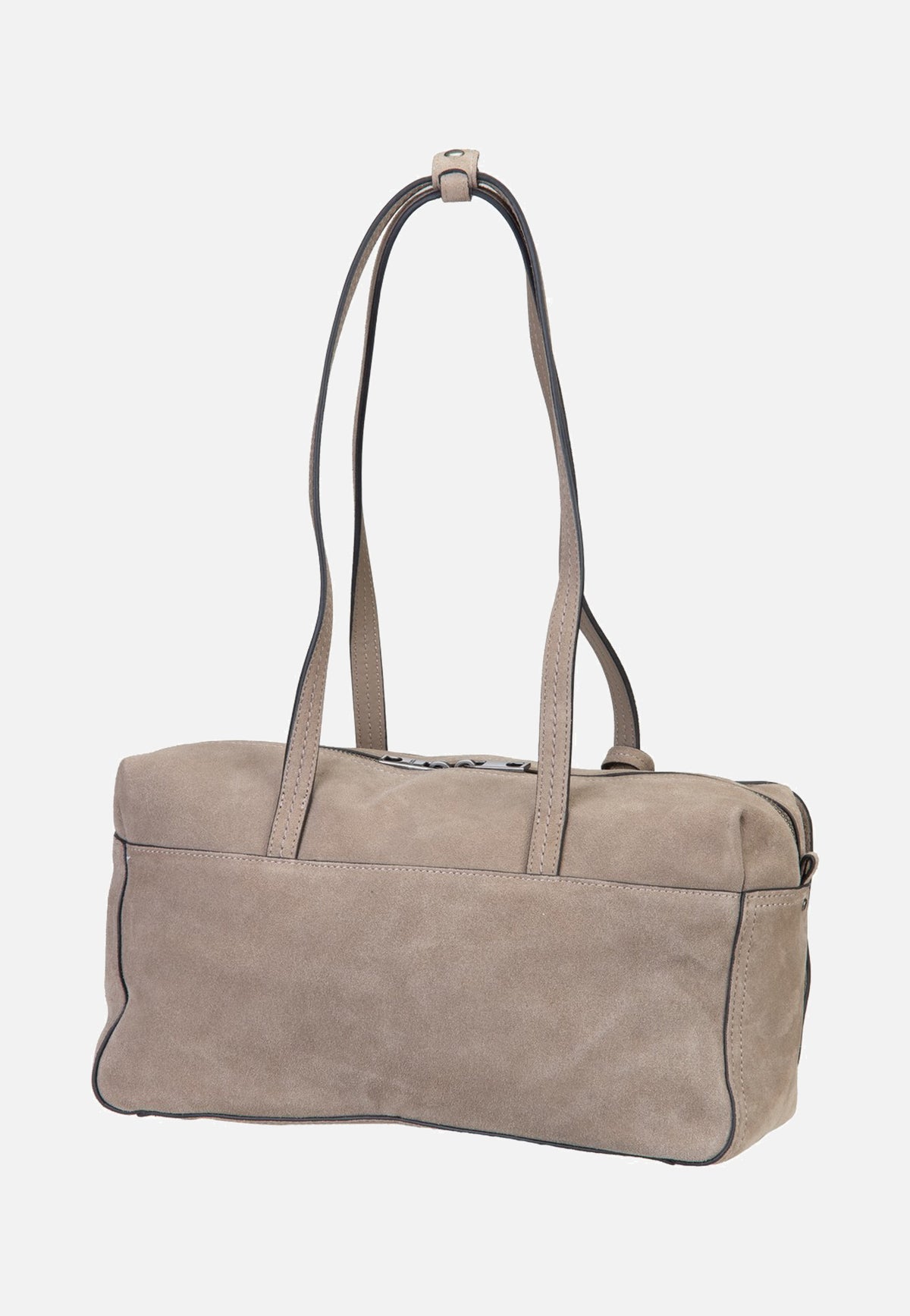 Liebeskind Berlin Clarice II Satchel M Hydro Suede Neutral Grey Cartable