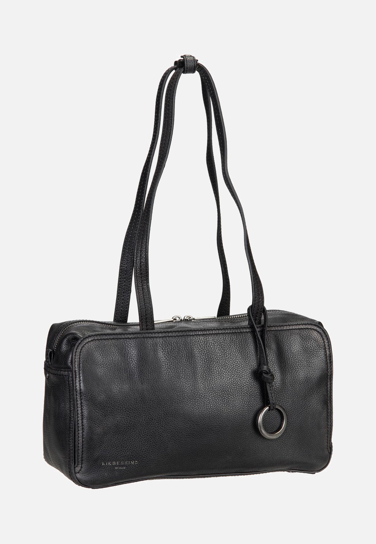 Liebeskind Berlin Clarice II Satchel M Vintage Pebble Black Borsa a tracolla