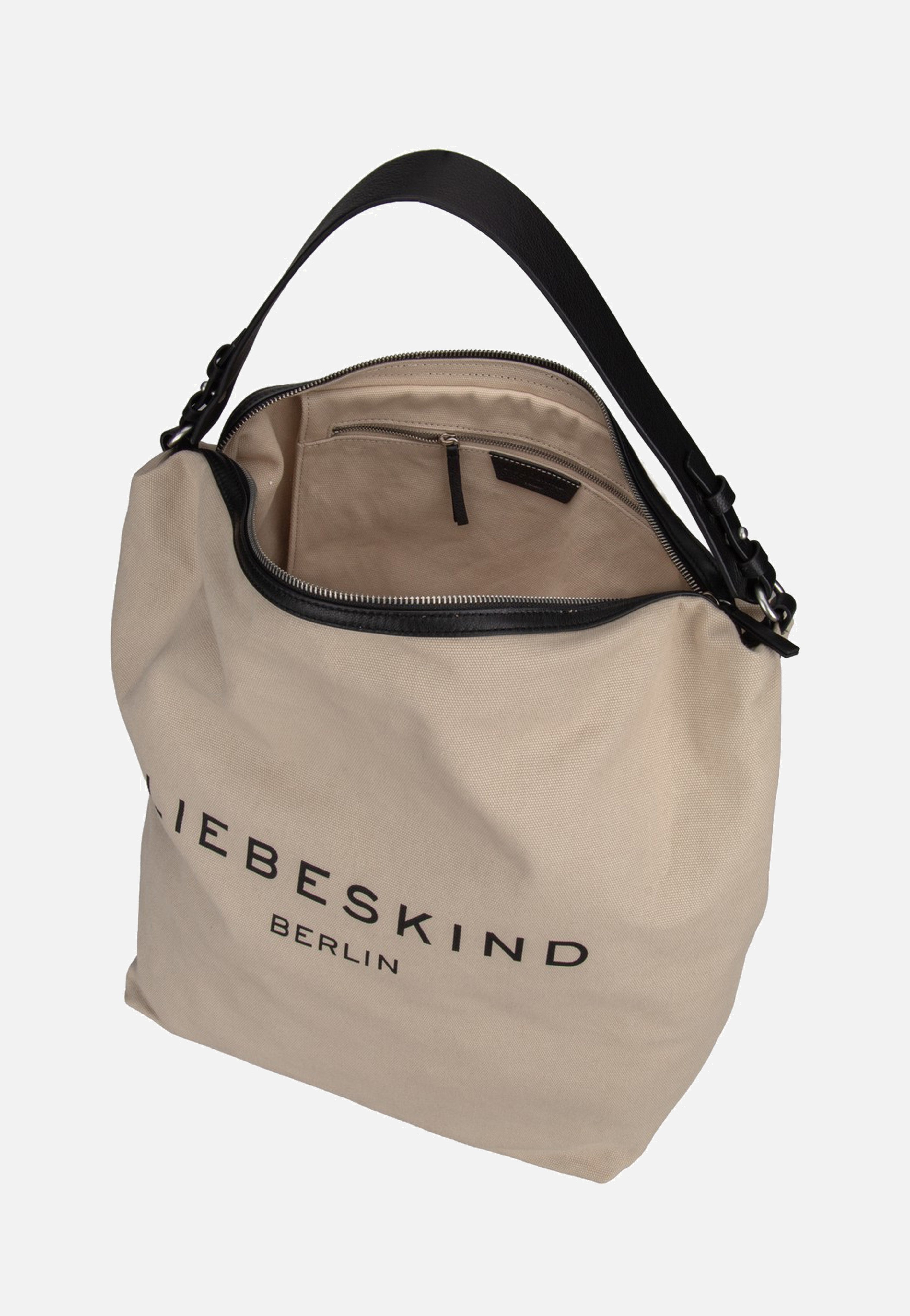 Liebeskind Berlin Clea Hobo L Canvas Milk Hobo Bag