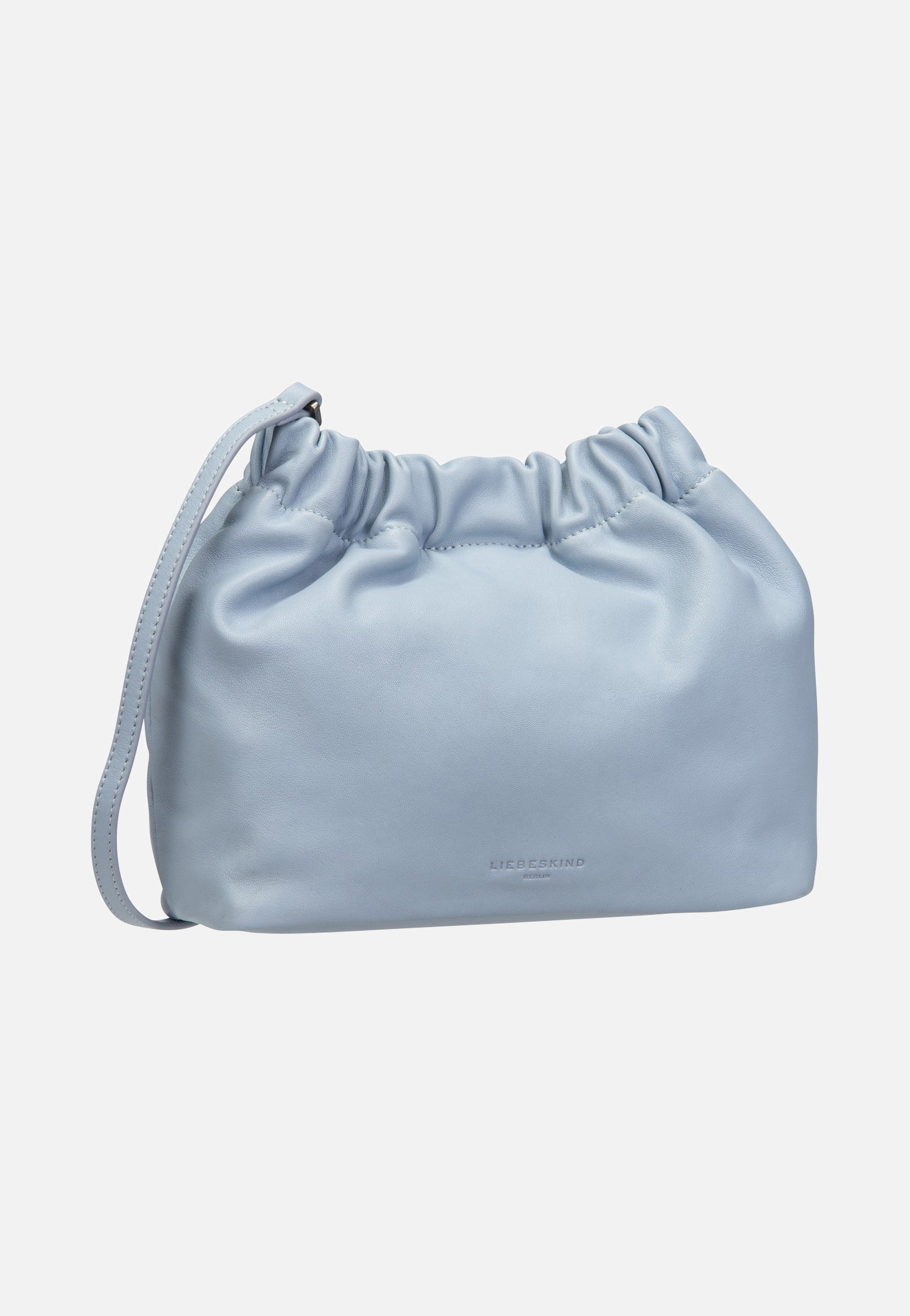 Liebeskind Berlin Cloud II Hobo S Sheep Natural Blue Denim Hobo Bag