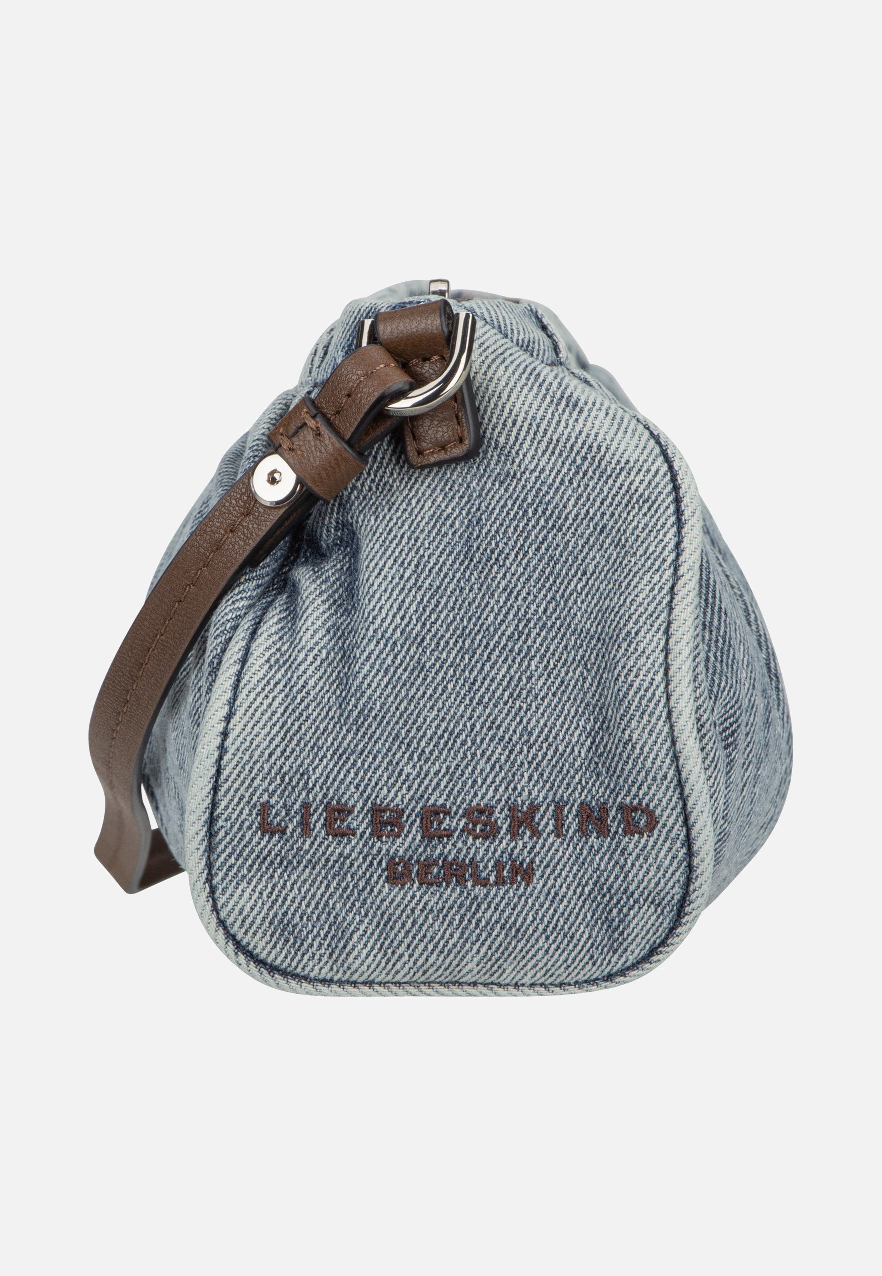 Liebeskind Berlin Cloud II Hobo XS Denim Blue Denim Hobo Bag