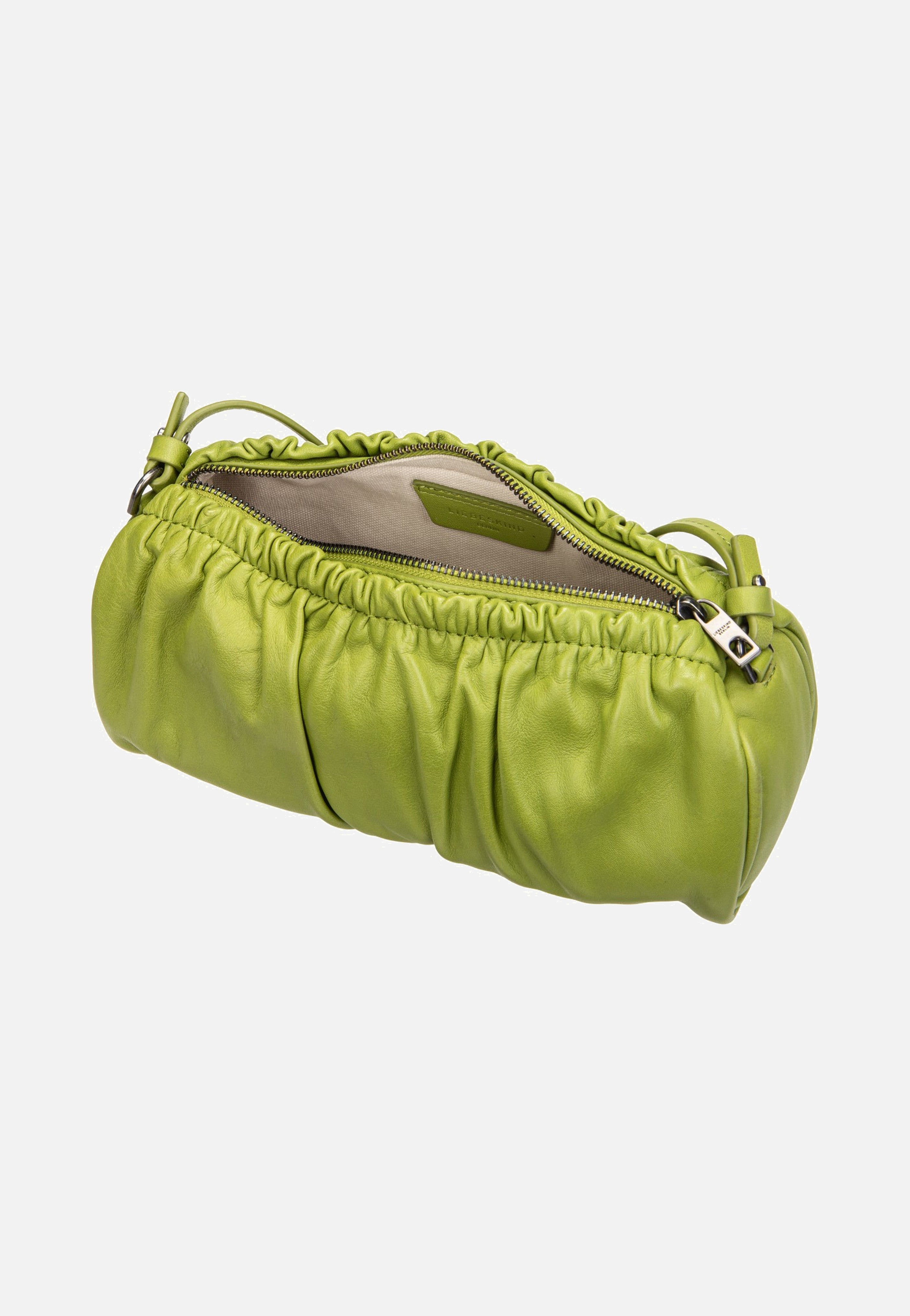 Liebeskind Berlin Cloud II Hobo XS Sheep Natural Fresh Green Crossbody Bag