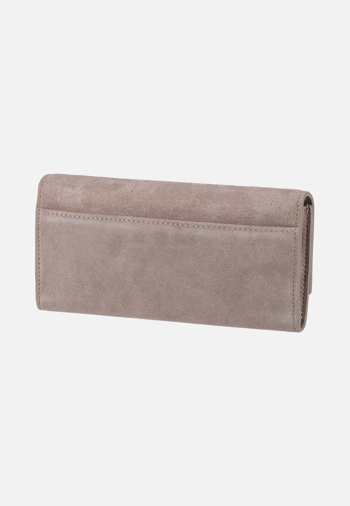 Liebeskind Berlin Cora L Suede Neutral Grey Portemonnee