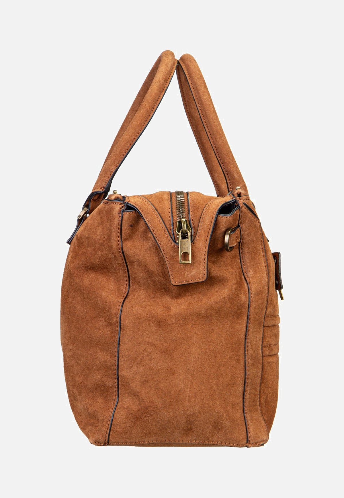 Liebeskind Berlin Delia Satchel M Suede Brown Cartera