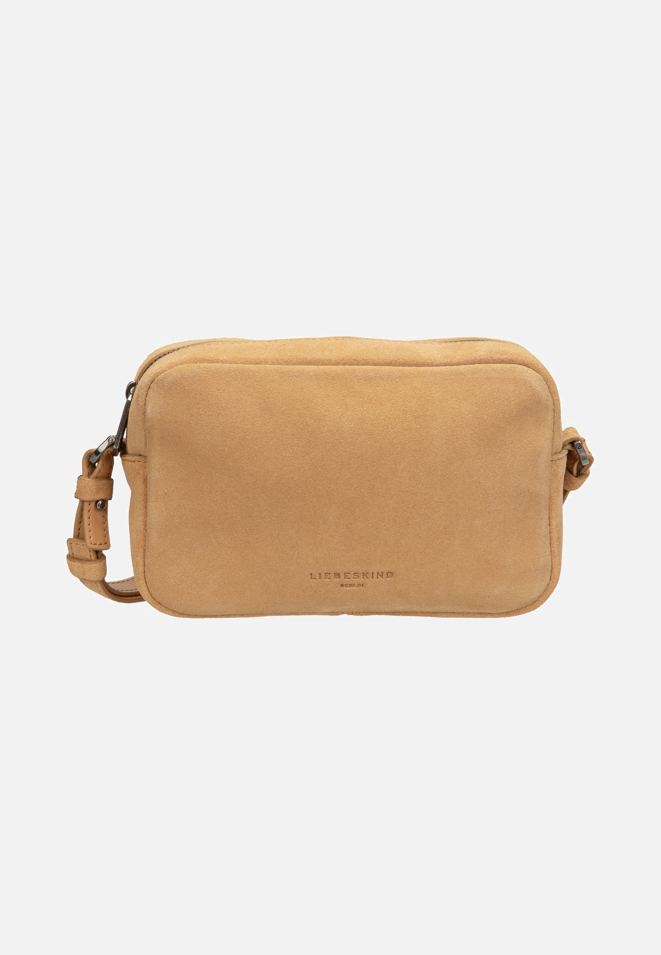 Liebeskind Berlin Ella Crossbody S Hydro Suede Light Tan Suede Crossbody Bag